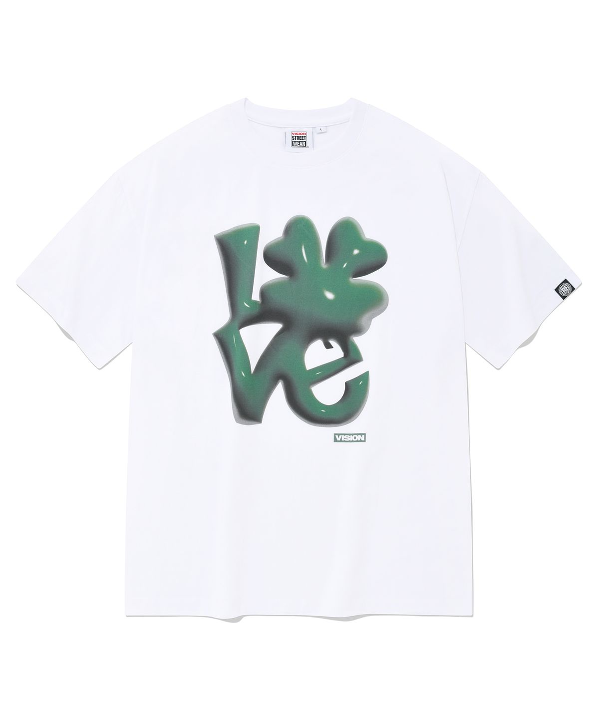 비전스트릿웨어(VISION STREETWEAR) VSW 3D Love T-Shirts White