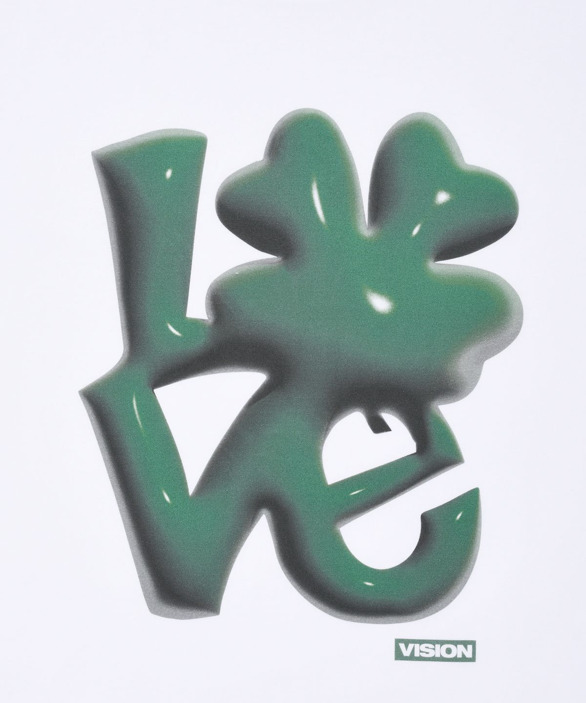 비전스트릿웨어(VISION STREETWEAR) VSW 3D Love T-Shirts White