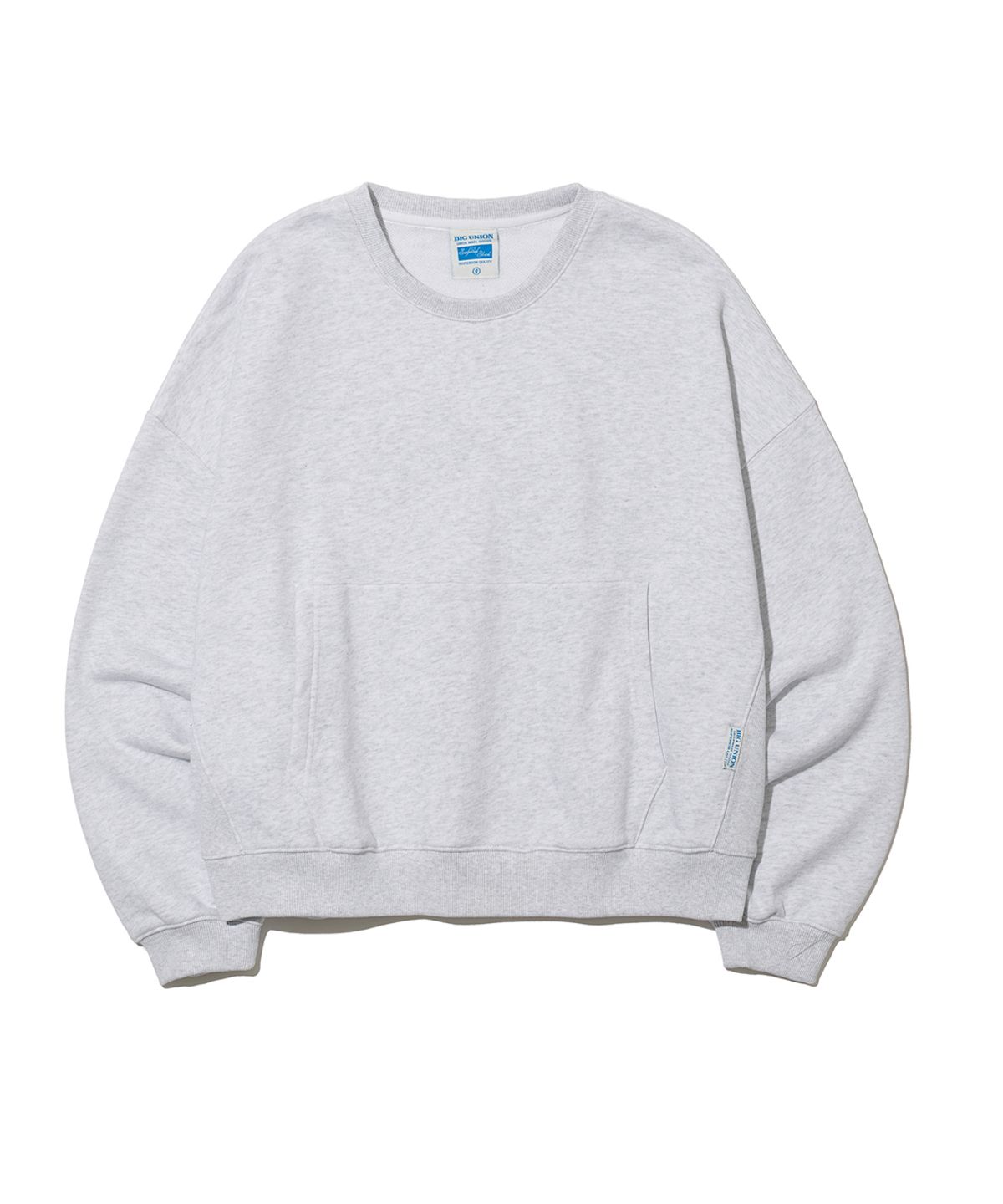 빅유니온(BIG UNION) OUR SWEATSHIRTS / WHITE MELANGE