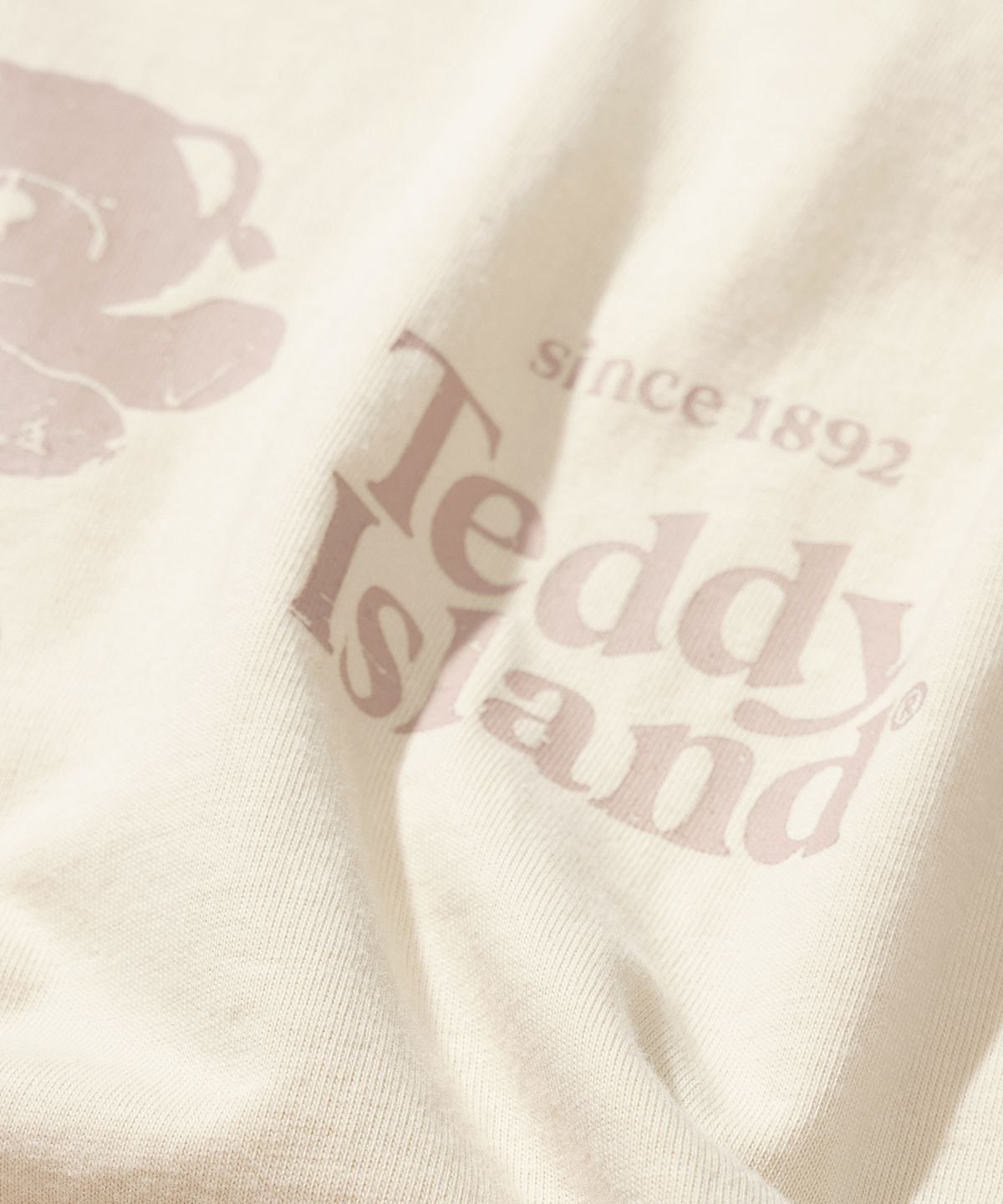 테디아일랜드(TEDDYISLAND) 댄싱테디 반팔 아이보리
