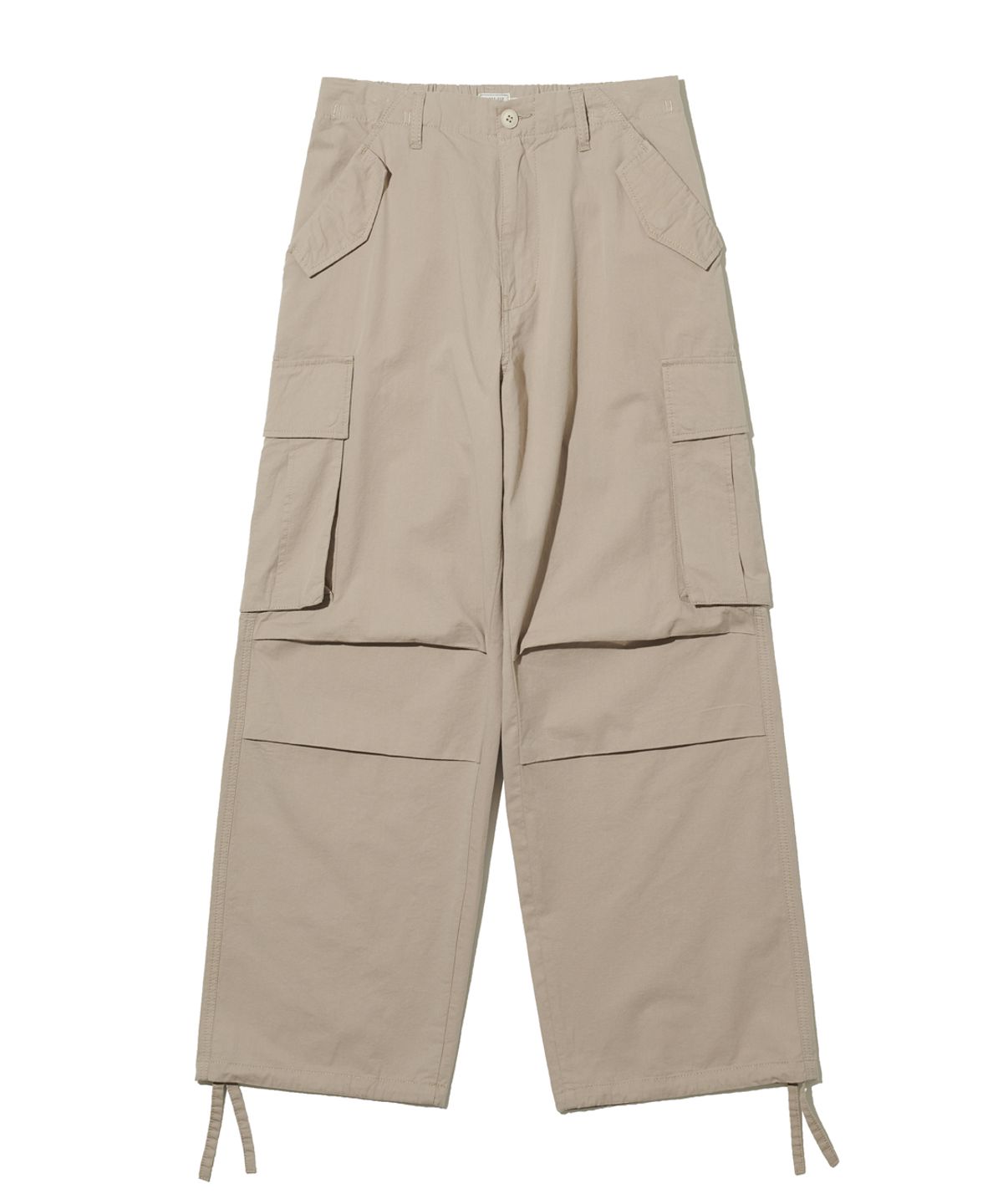 빅유니온(BIG UNION) PLEATED CARGO PANTS / BEIGE