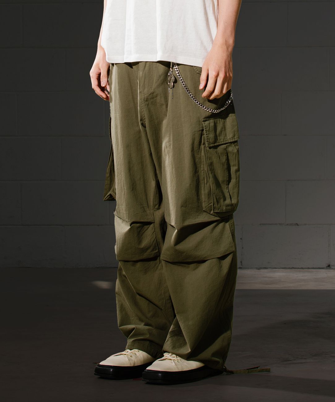 パンツ simply complicated wool cargo pants パンツ simply complicated wool cargo pants