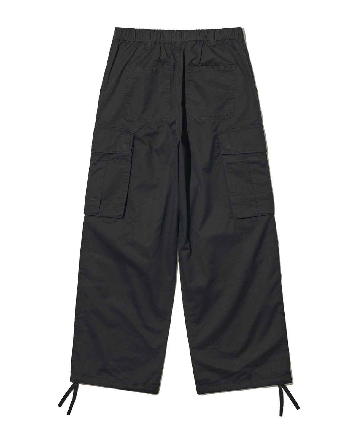빅유니온(BIG UNION) PLEATED CARGO PANTS / BLACK