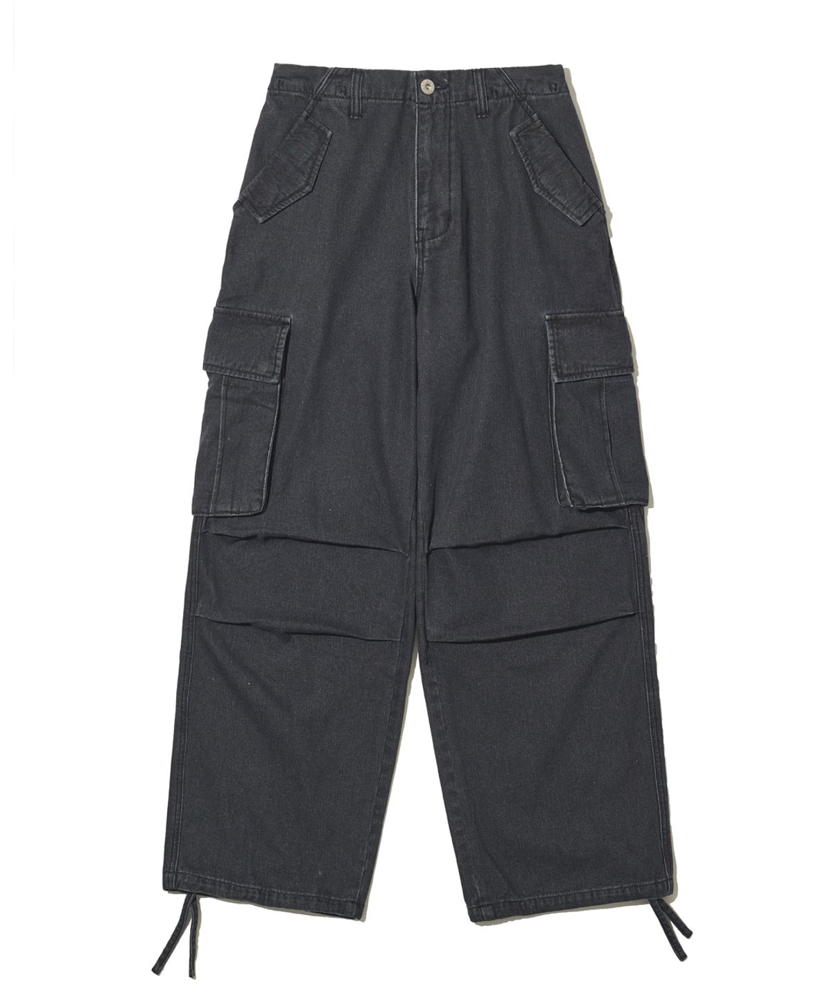 빅유니온(BIG UNION) DENIM PLEATED CARGO PANTS / 2 COLOR
