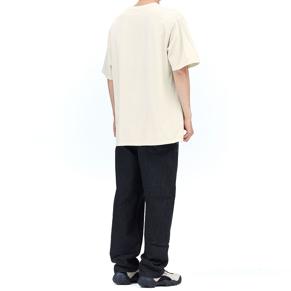 MUSINSA公式 | MAHAGRID DON'T PANIC PIGMENT TEE BEIGE