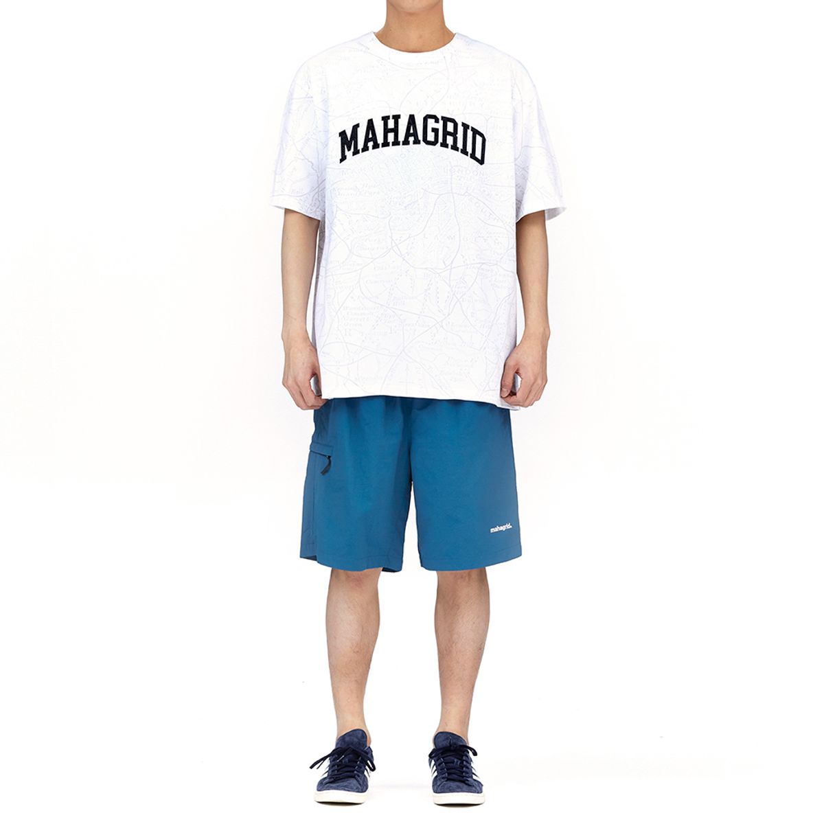 마하그리드(MAHAGRID) NYLON WATER SHORT BLUE(MG2DMMPA62A)