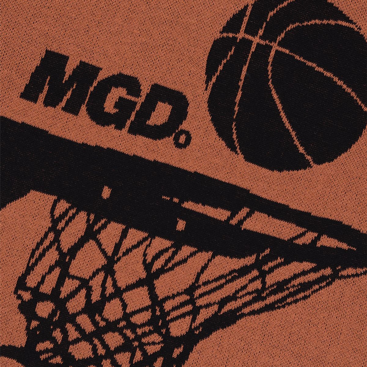 마하그리드(MAHAGRID) MGD BASKET HALF KNIT ORANGE(MG2DMMK603A)