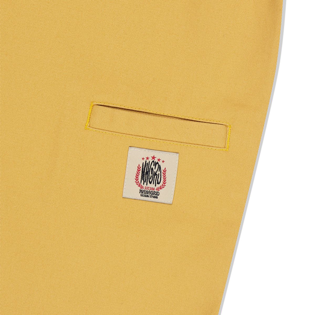 마하그리드(MAHAGRID) EASY SHORT MUSTARD(MG2DMMPA63A)