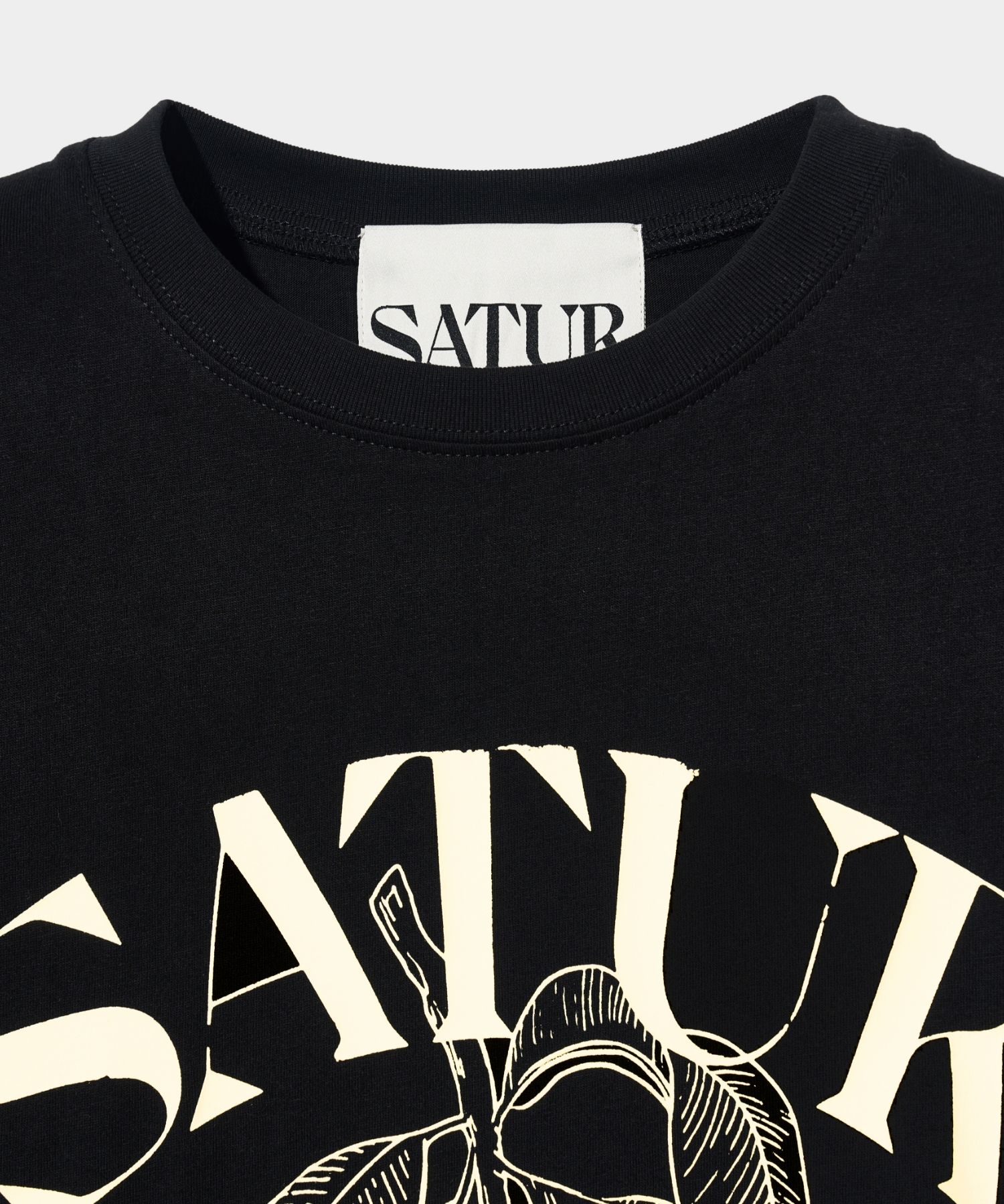 SATUR Cafri Citron Drawing Summer Graphic T-Shirts Tシャツ MUSINSA | SATUR Capri Citron Drawing Summer Graphic Short