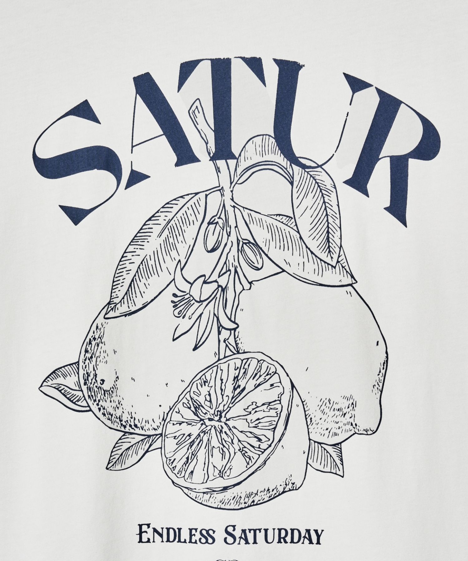 MUSINSA | SATUR Capri Citron Drawing Summer Graphic Short