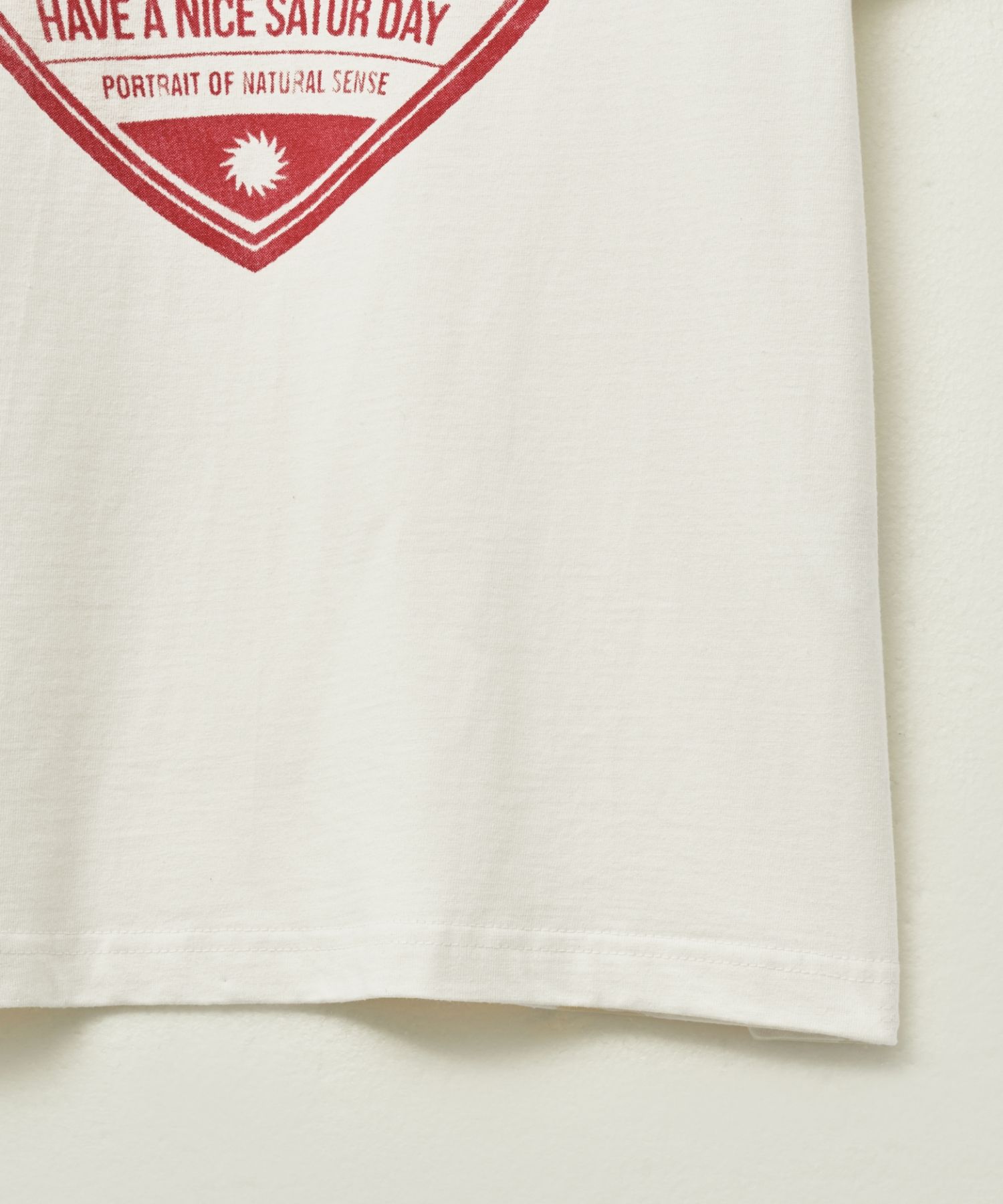 MUSINSA | SATUR Saturday Retro Mood Graphic Short Sleeve T