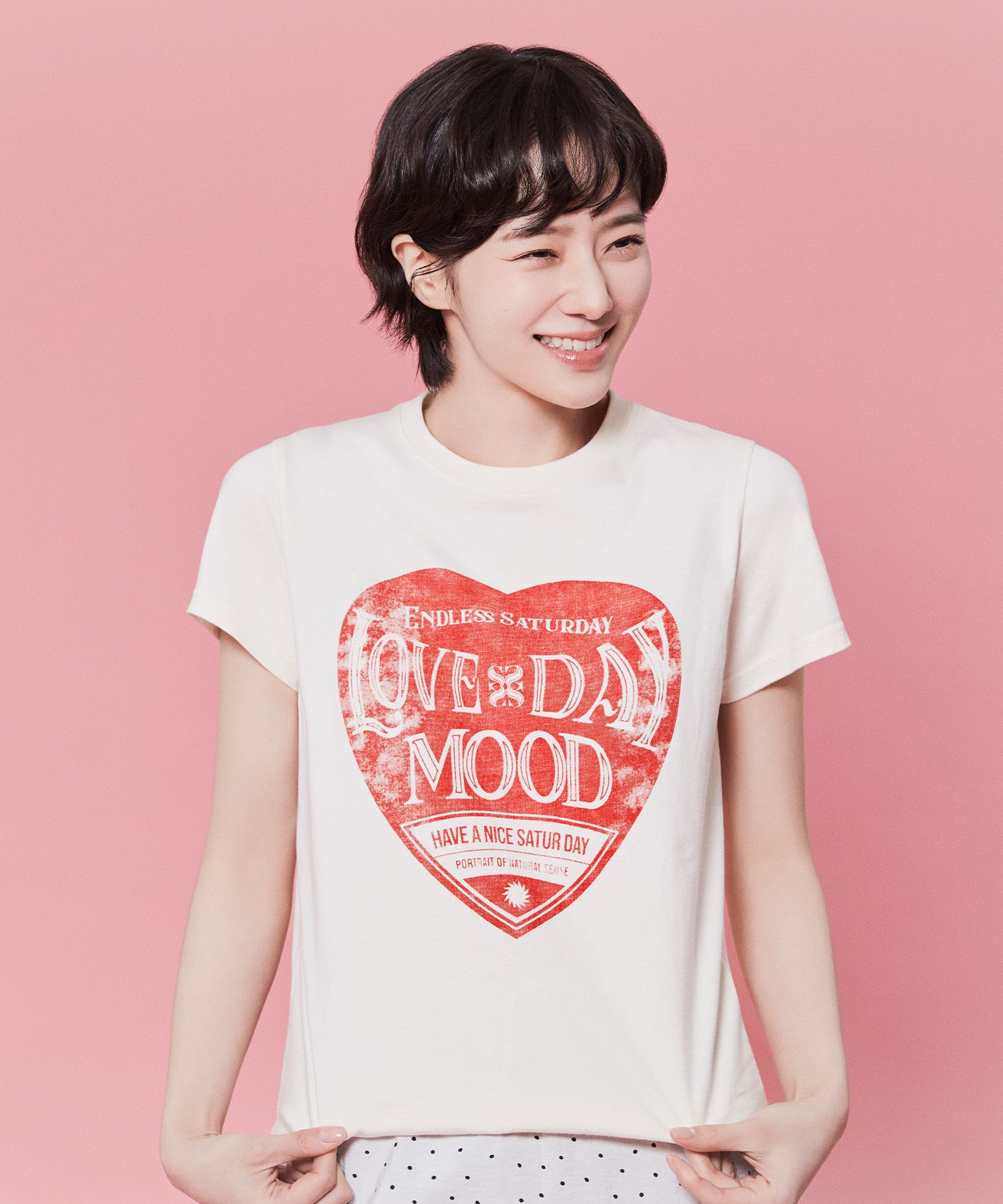 Tシャツ・カットソー SATUR Saturday Retro Mood Graphic T-Shirt 5SA011 MUSINSA | SATUR Saturday Retro Mood Graphic Short Sleeve T