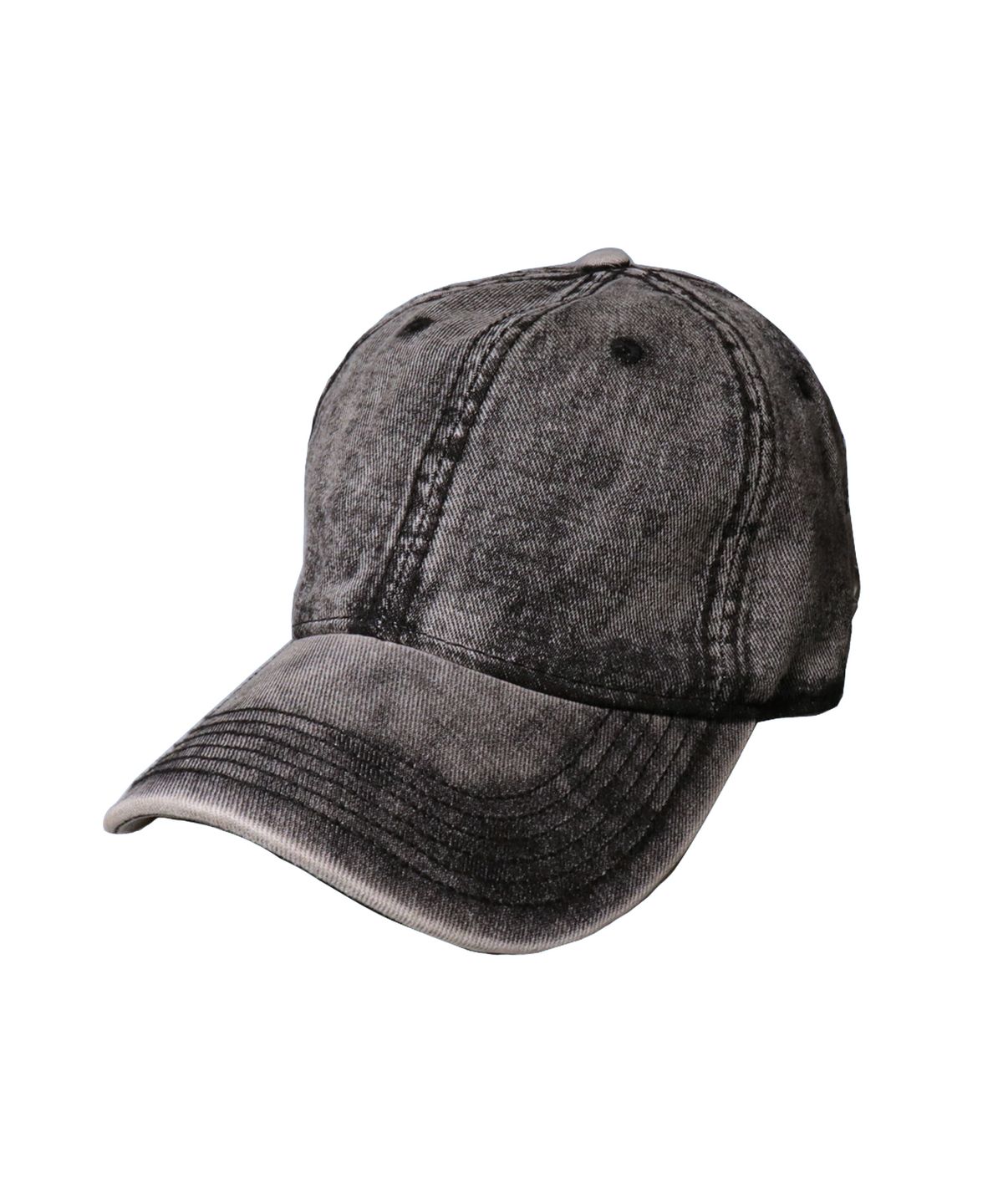 슬리피슬립(SLEEPYSLIP) VINTAGE WASHING BLACK DENIM BALL CAP