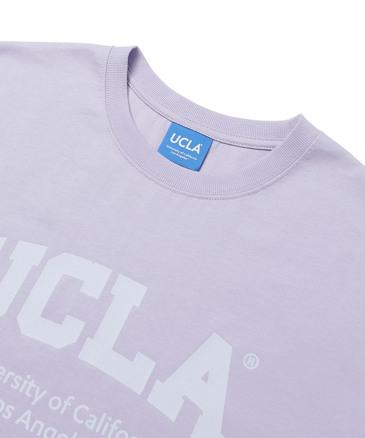 유씨엘에이(UCLA) UCLA 로고 반팔티셔츠[LT-VIOLET](UZ3ST01_83)
