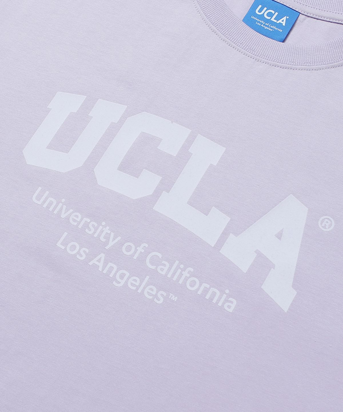 유씨엘에이(UCLA) UCLA 로고 반팔티셔츠[LT-VIOLET](UZ3ST01_83)