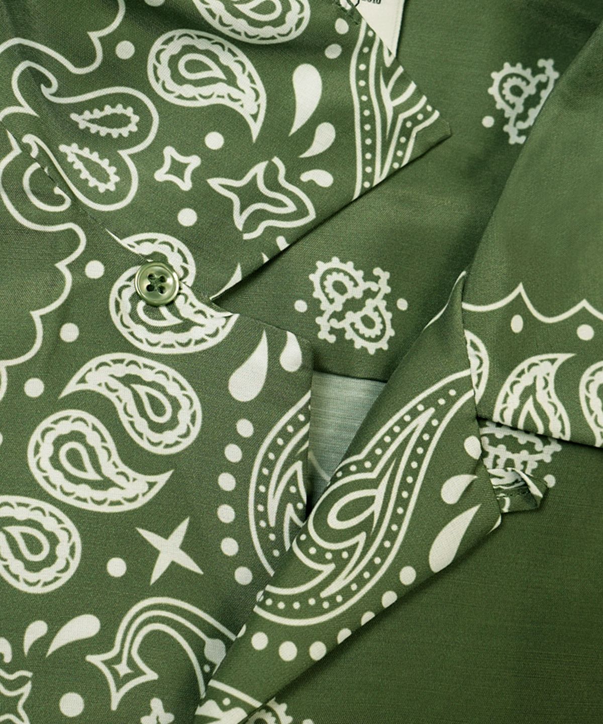 스티그마(STIGMA) 23 PAISLEY SHORT SLEEVES SHIRTS KHAKI