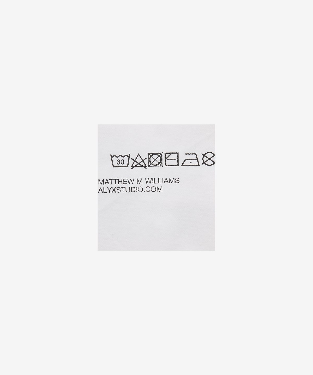 1017 알릭스 9SM(1017 ALYX 9SM) 로고 프린트 스웻 팬츠 - 블랙 / AAUPA0375FA01BLK0001