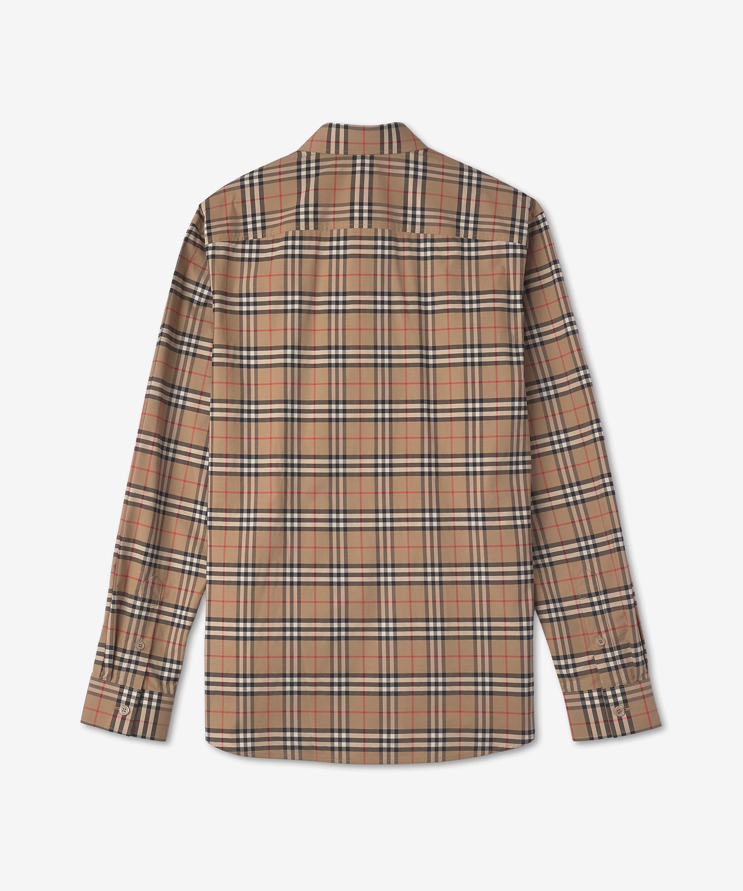 MUSINSA | BURBERRY Small Scale Check Stretch Cotton Shirt