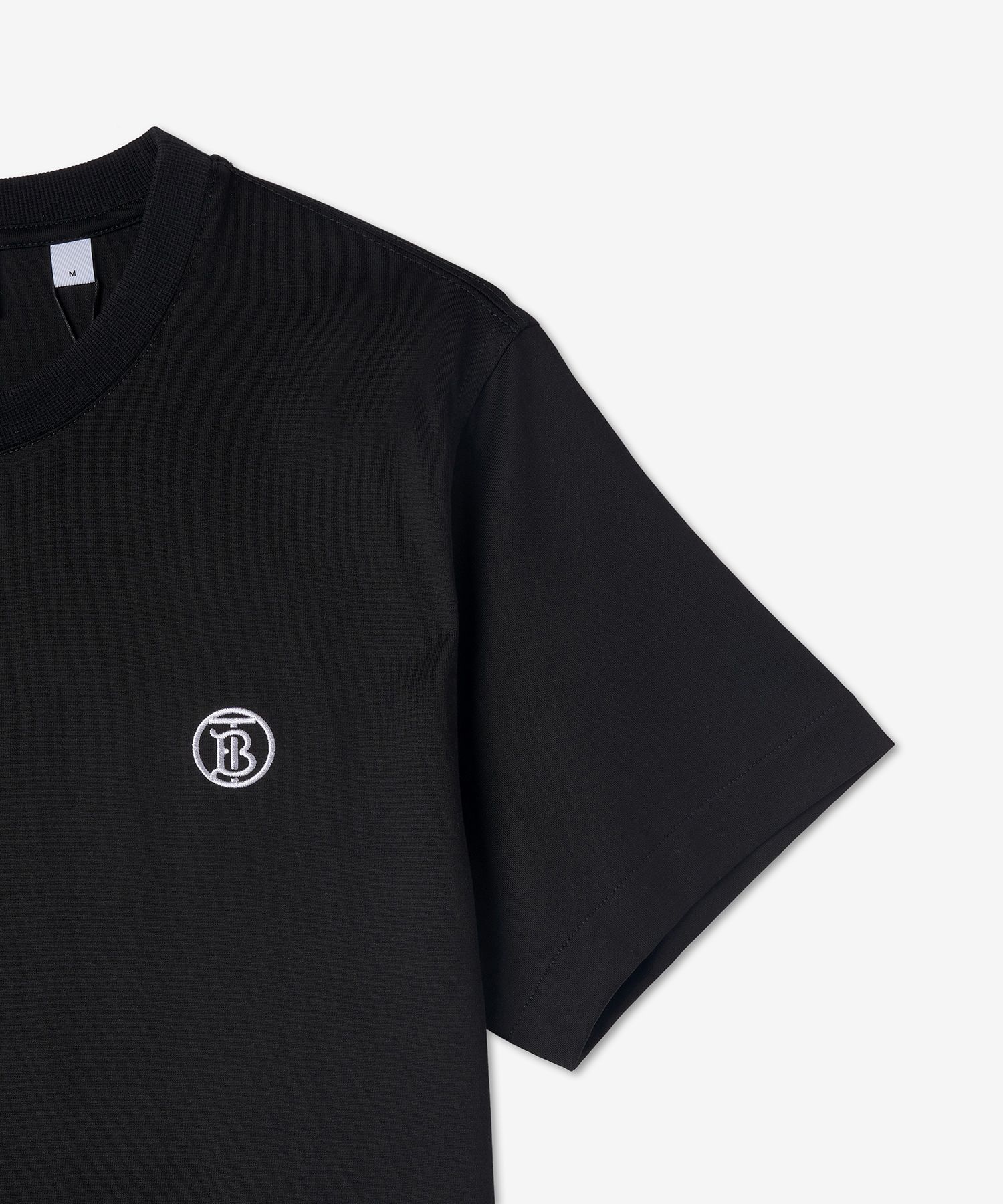 MUSINSA | BURBERRY Monogram Motif T-shirt - Black / 8052965