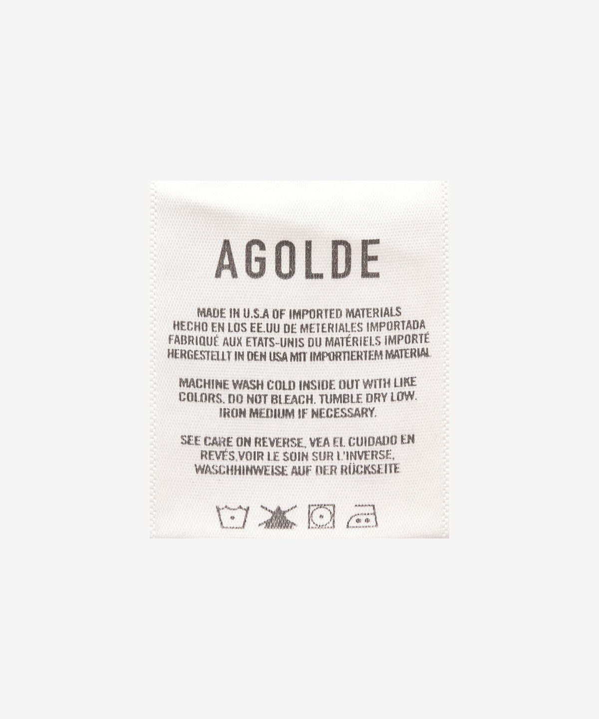 에이골디(AGOLDE) 크리스 크로스 데님 팬츠 - 라이트 블루 / A097983SUBRB