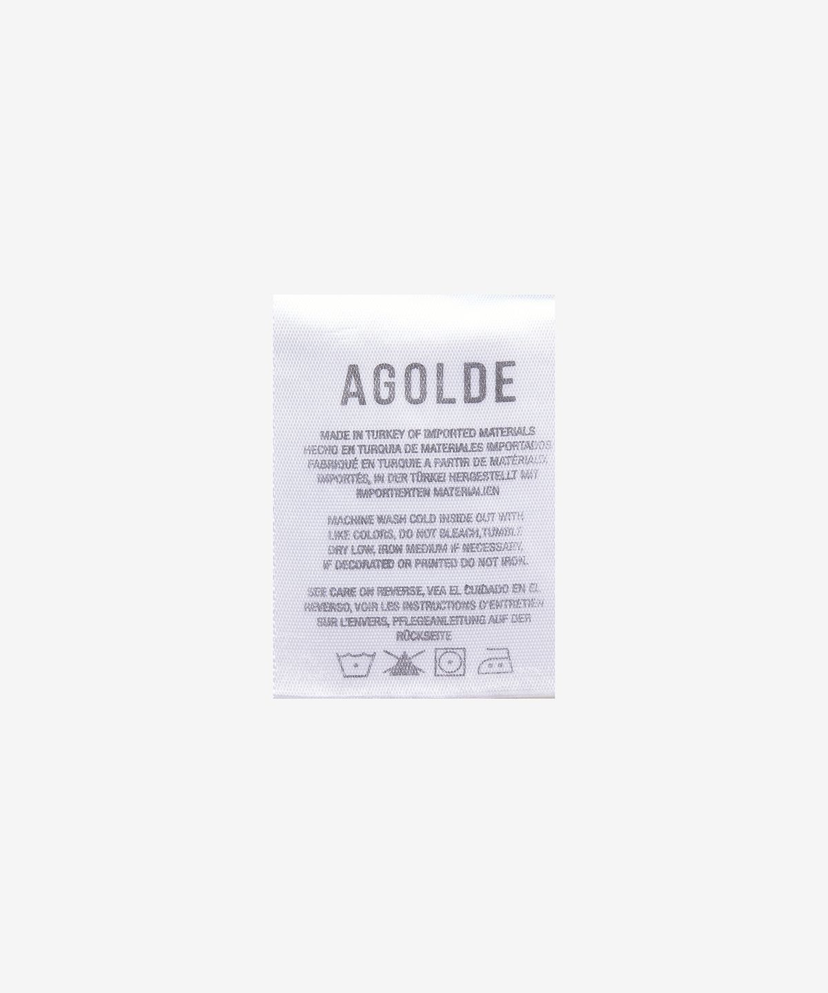 에이골디(AGOLDE) 크리스 크로스 데님 팬츠 - 화이트 / A90371183ELMNT