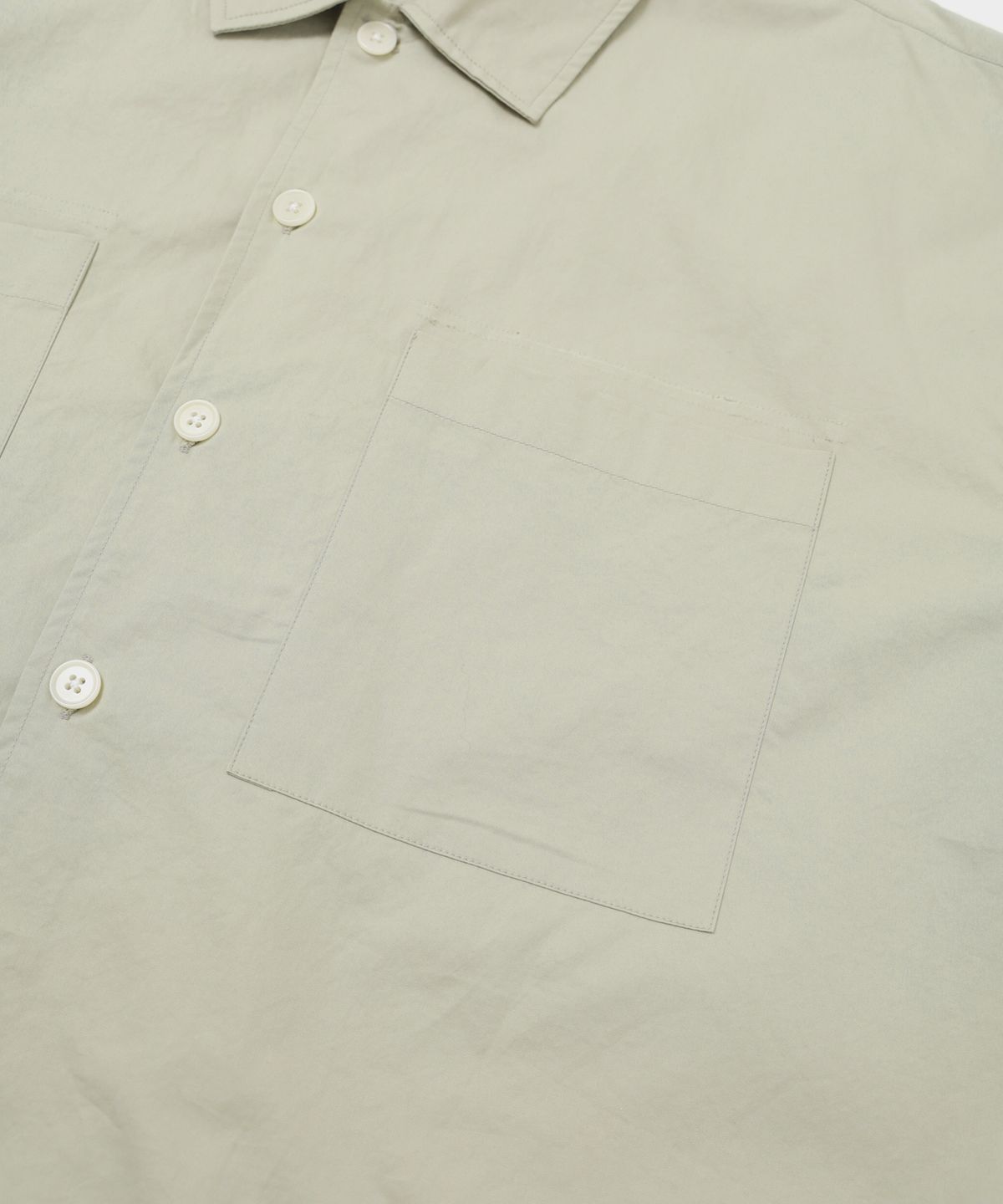 애쉬아워(ASHOUR) Two Pocket Daily Shirts Aqua