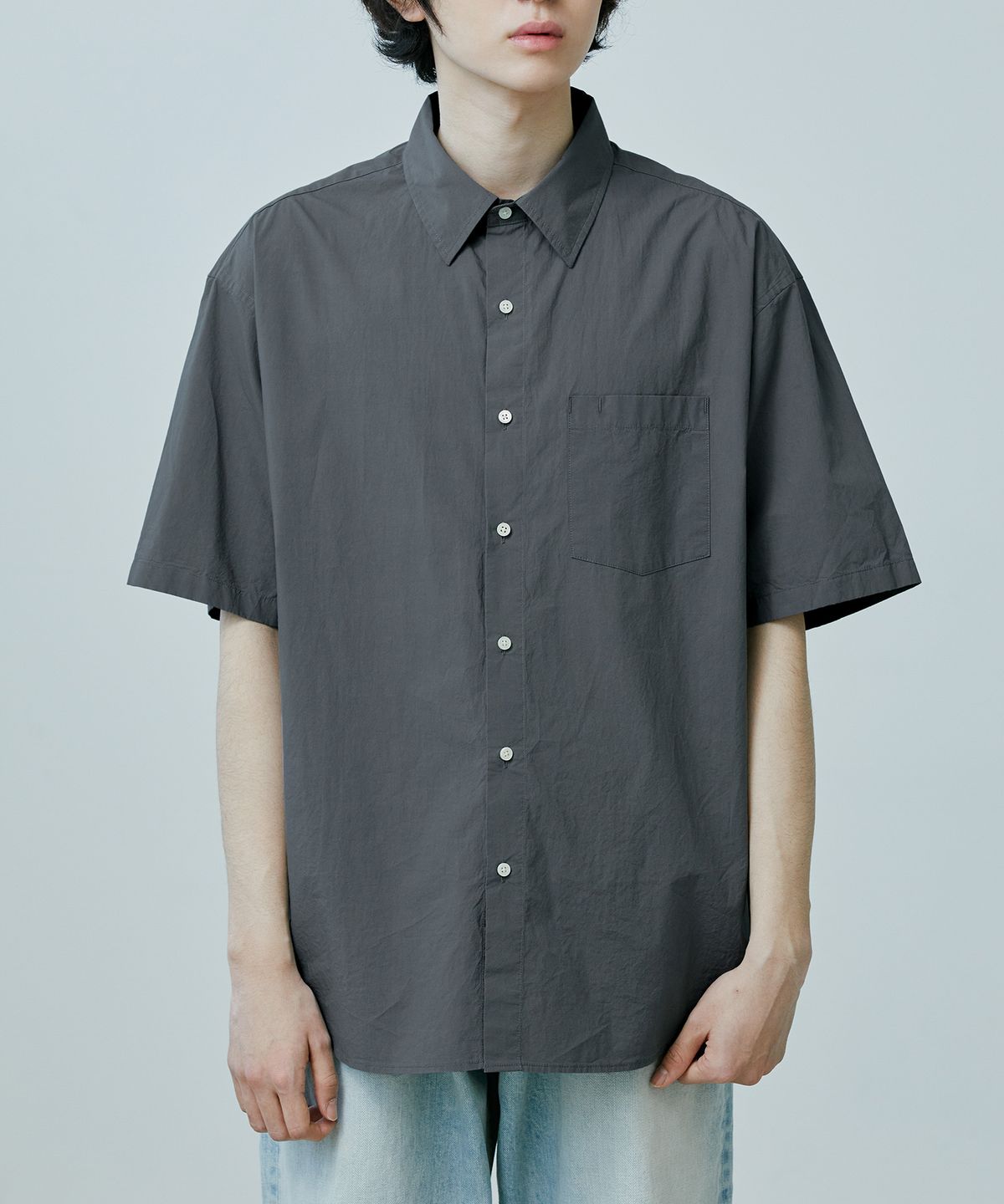 유니온블루(UNION BLUE) SUNDAY SHIRT (GRAPHITE)