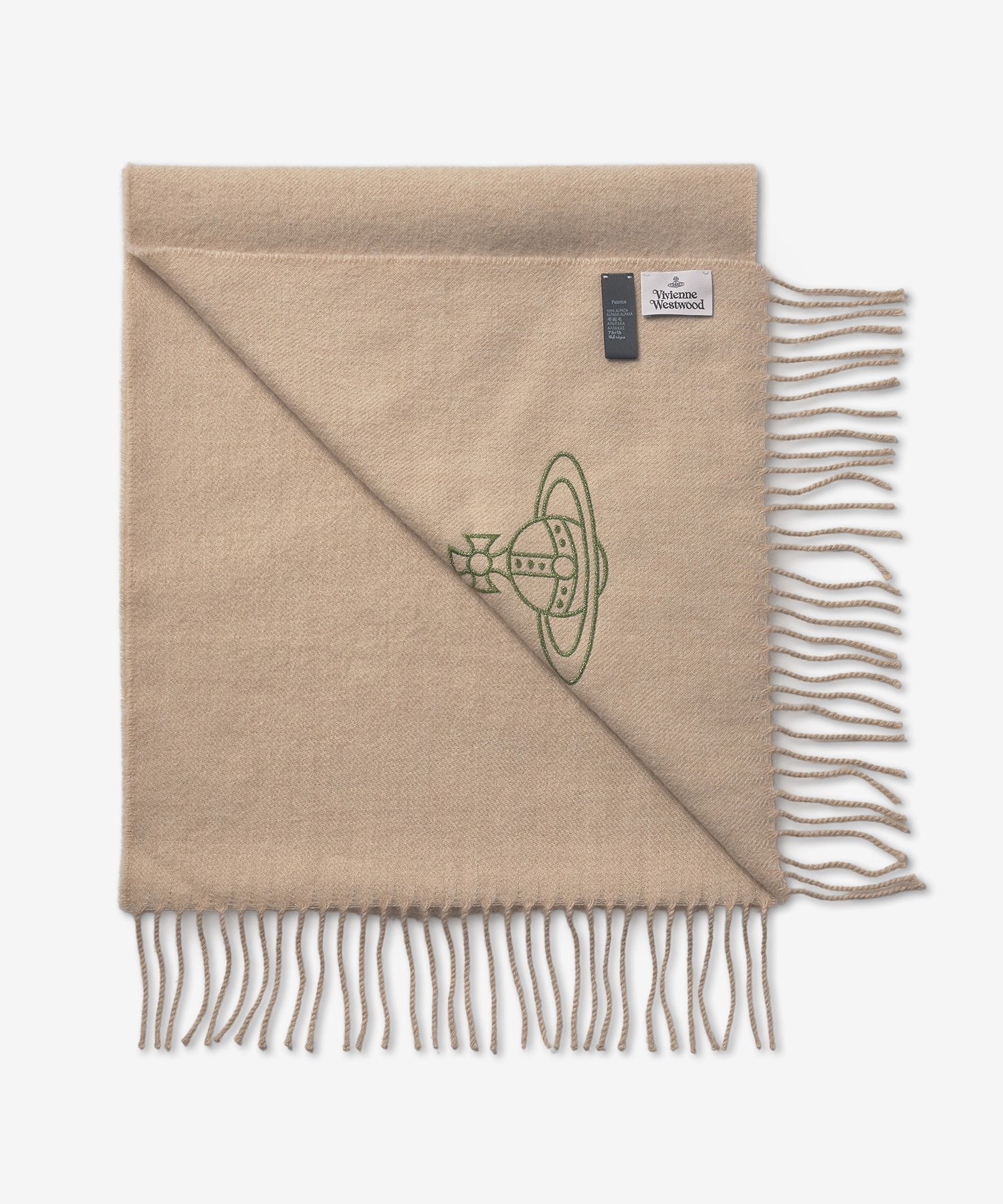 Vivienne Westwood正規品/送料関税込み ORB Logo Muffler Vivienne Westwood正規品/送料関税込み ORB Logo Muffler