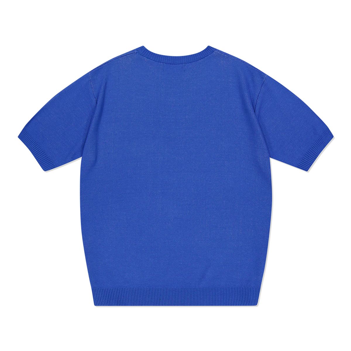 마하그리드(MAHAGRID) TRIBAL LOGO HALF KNIT BLUE(MG2DMMK602A)