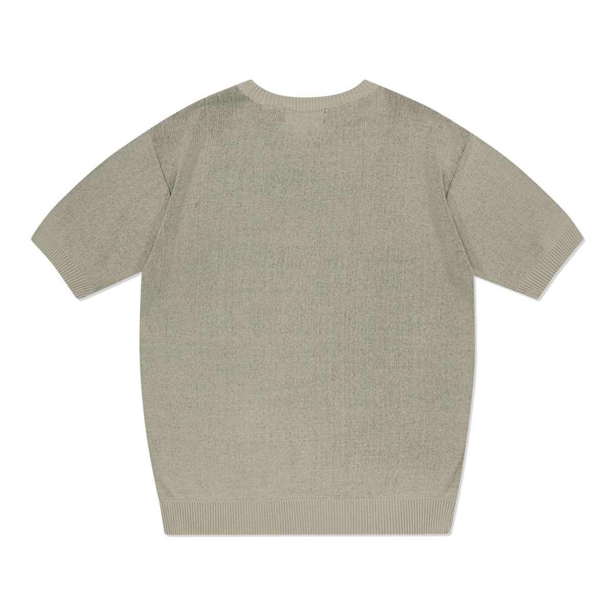 마하그리드(MAHAGRID) TRIBAL LOGO HALF KNIT BEIGE(MG2DMMK602A)