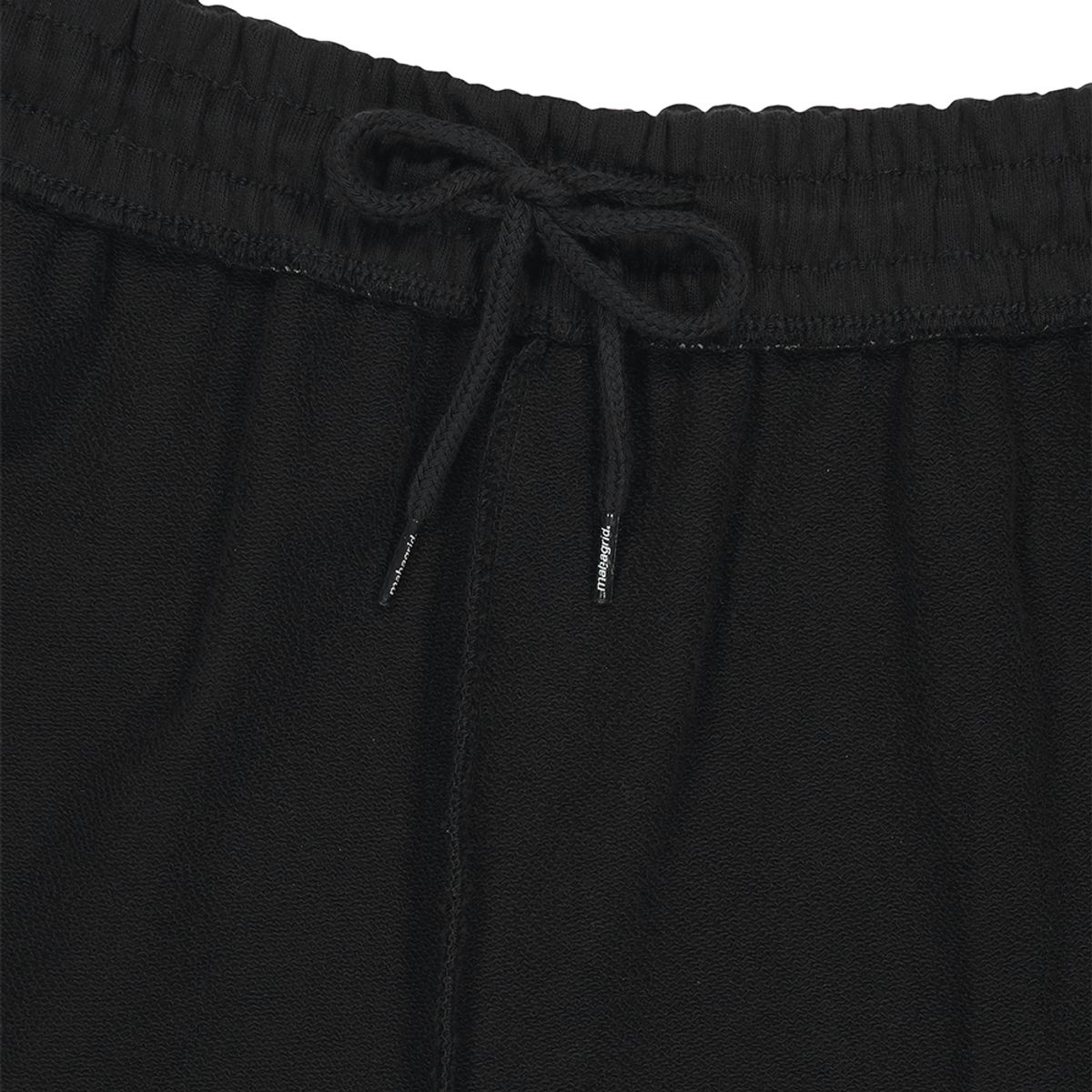 마하그리드(MAHAGRID) VARSITY LOGO SWEAT SHORT BLACK(MG2FMMPA04A)