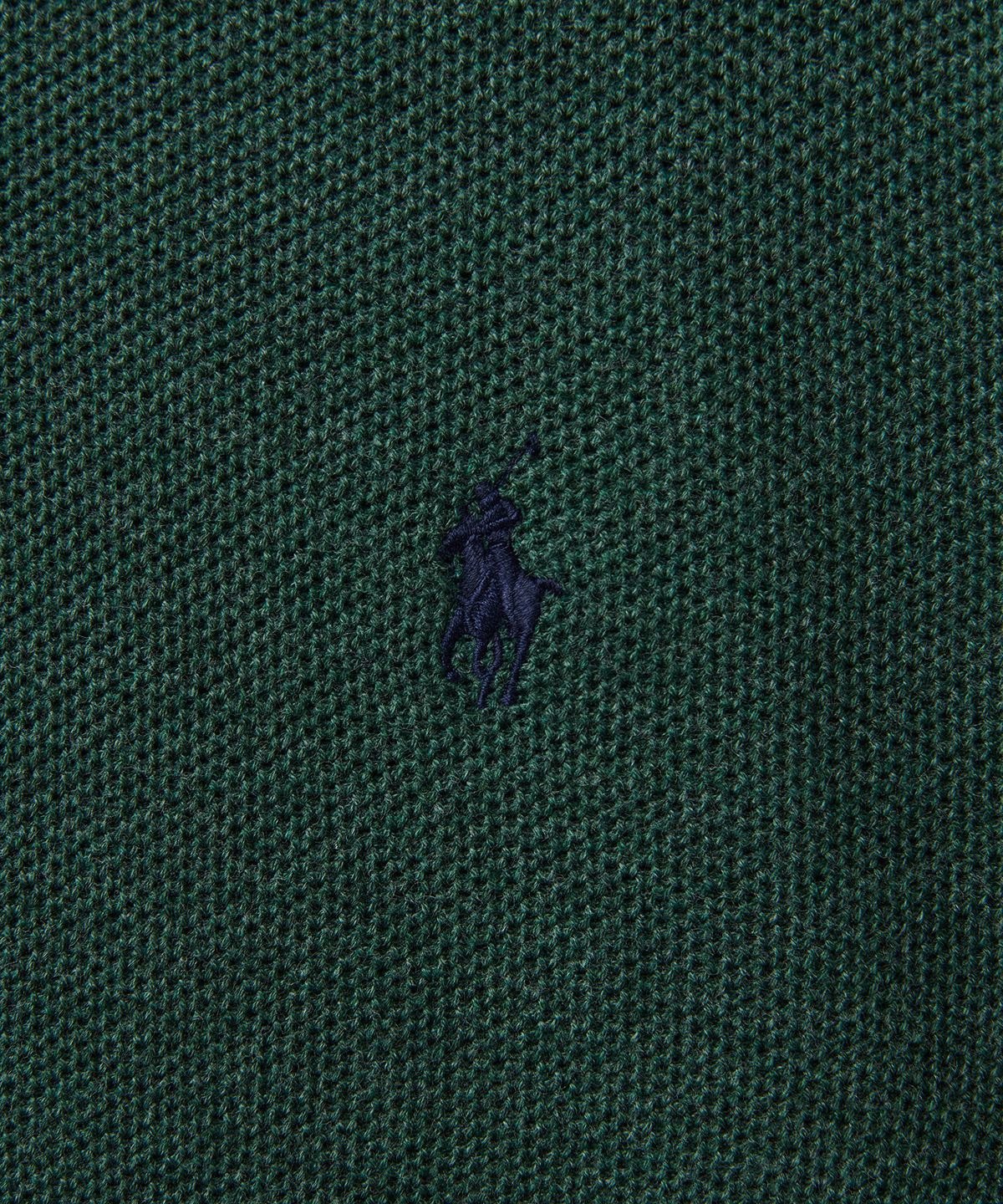 폴로 랄프 로렌(POLO RALPH LAUREN) 코튼 크루넥 스웨터 - 그린