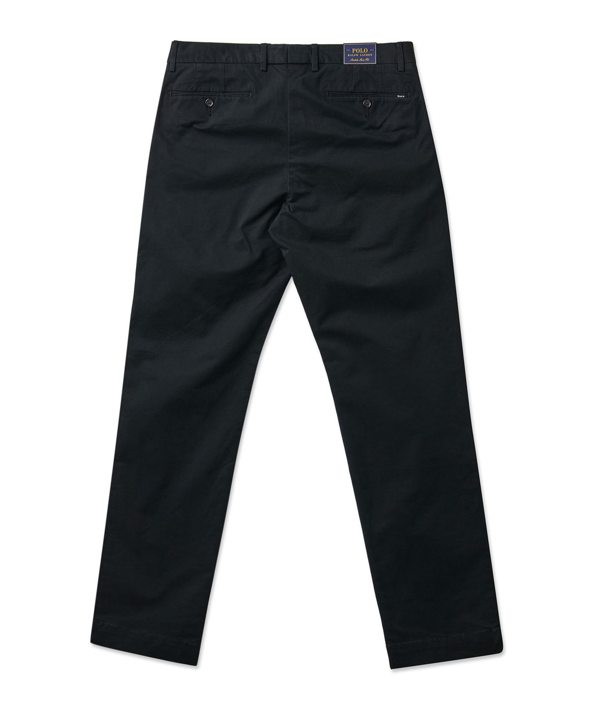 폴로 랄프 로렌(POLO RALPH LAUREN) 스트레치 슬림핏 치노 팬츠 - 블랙