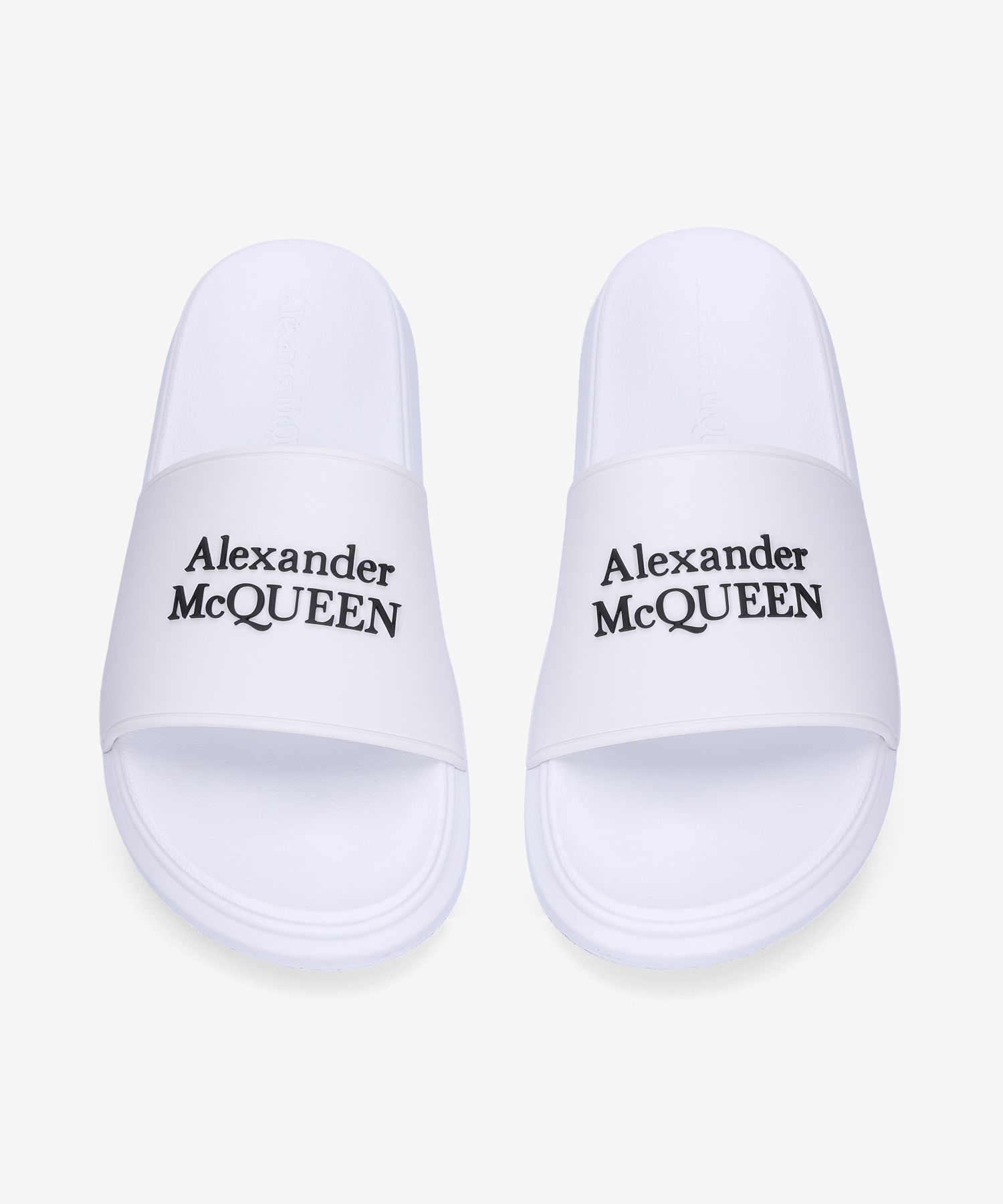 サンダル alexander mcqueen SLIPPER (663564W4RF0 9061) Alexander McQueen Rubber flip-flops | Men's Shoes | Vitkac
