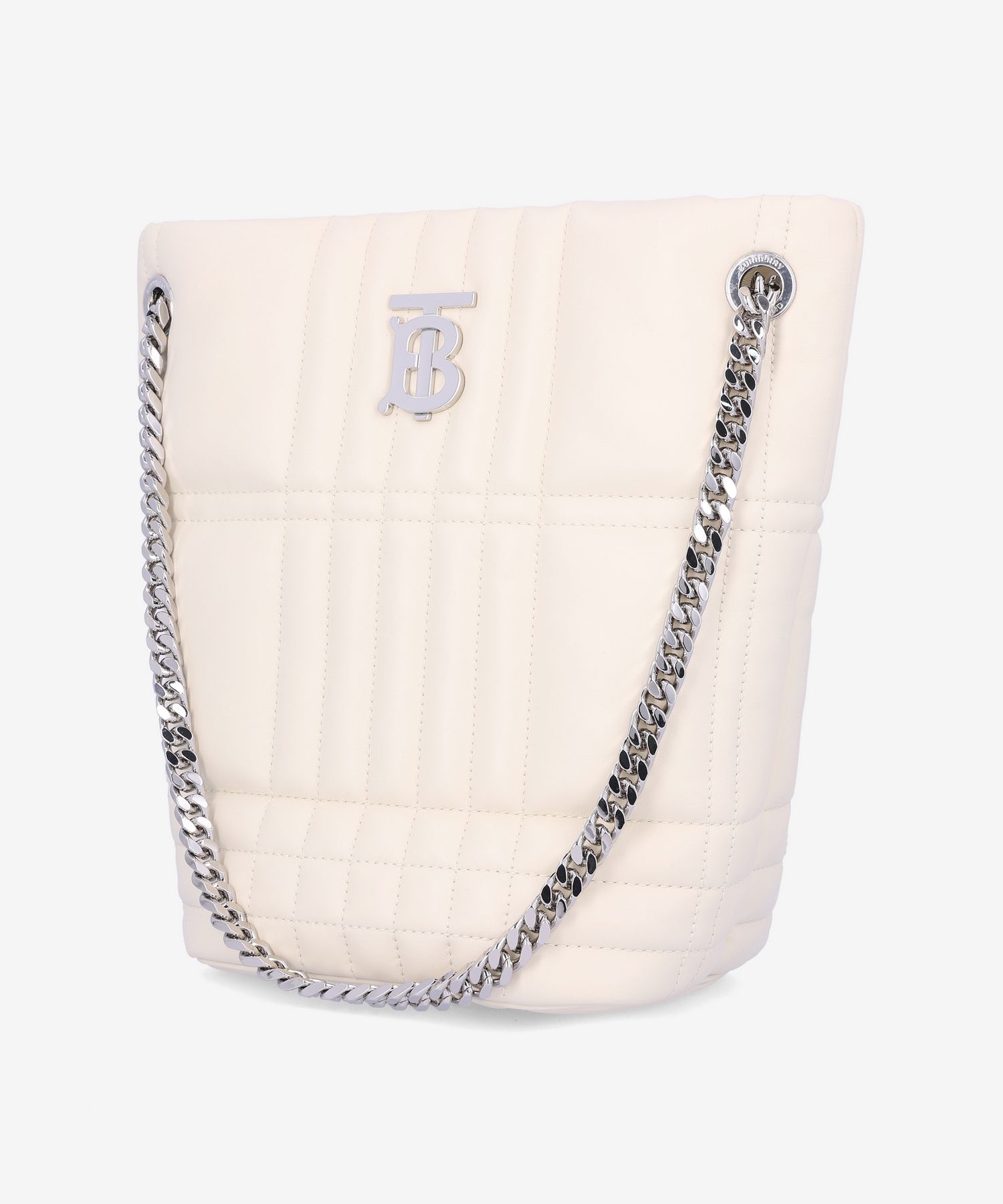 ☆BURBERRY☆Small Quilted Lola Bucket Bag - Pale Vanilla☆ MUSINSA | BURBERRY Small Quilted Lola Bucket Bag - Pale