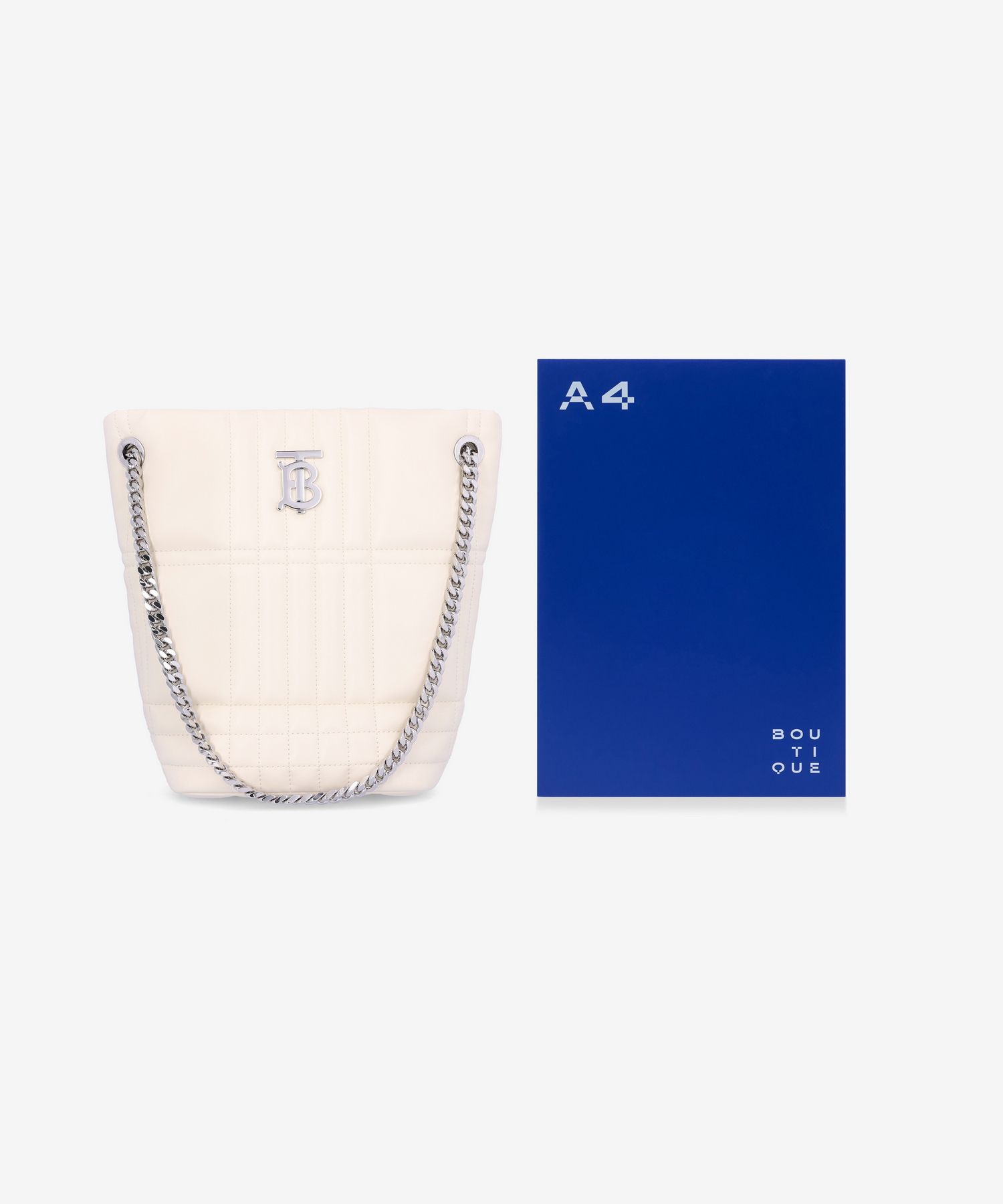MUSINSA | BURBERRY Small Quilted Lola Bucket Bag - Pale