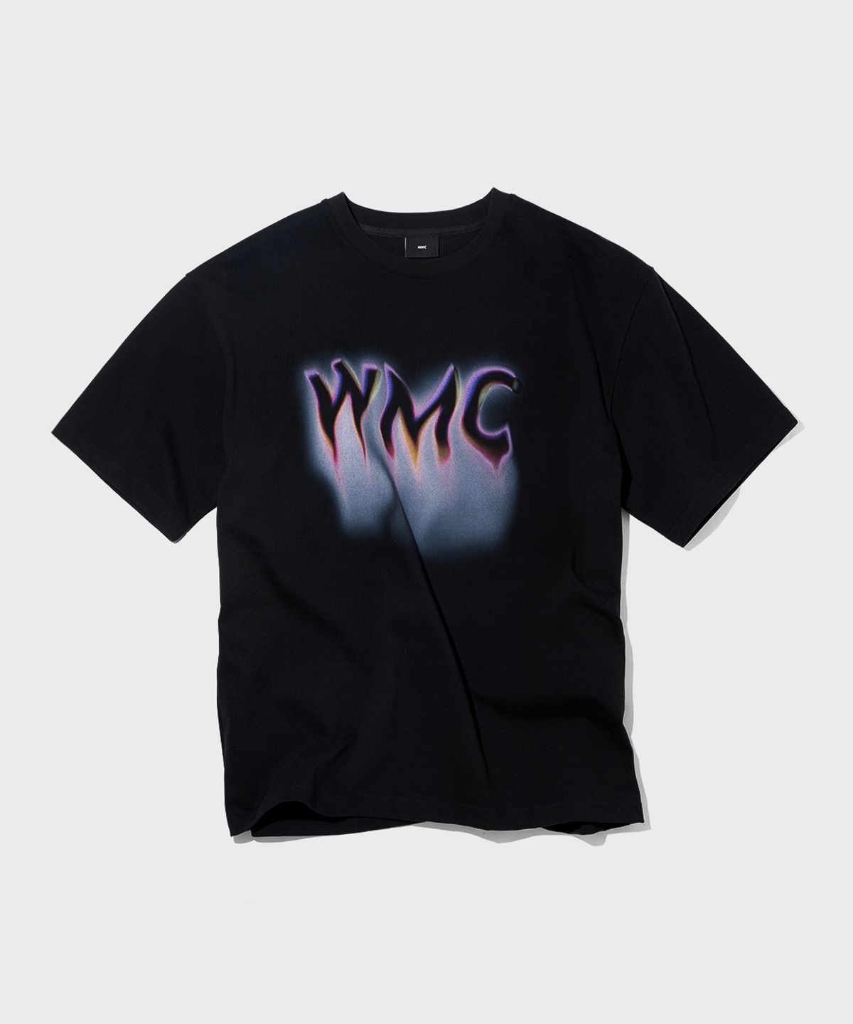 더블유엠씨(WMC) 일루젼 로고 티셔츠_BLACK