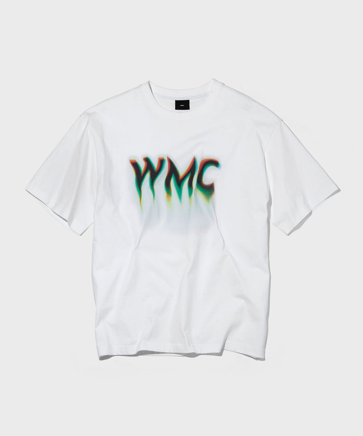 더블유엠씨(WMC) 일루젼 로고 티셔츠_WHITE
