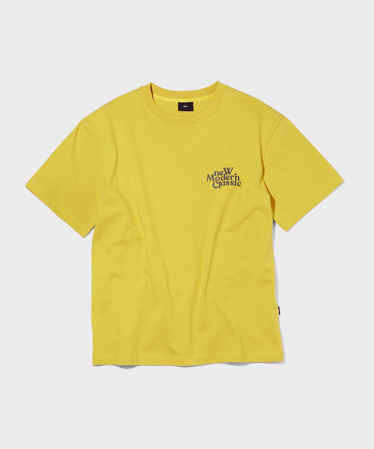 더블유엠씨(WMC) 뉴 모던 클래식 티셔츠_YELLOW