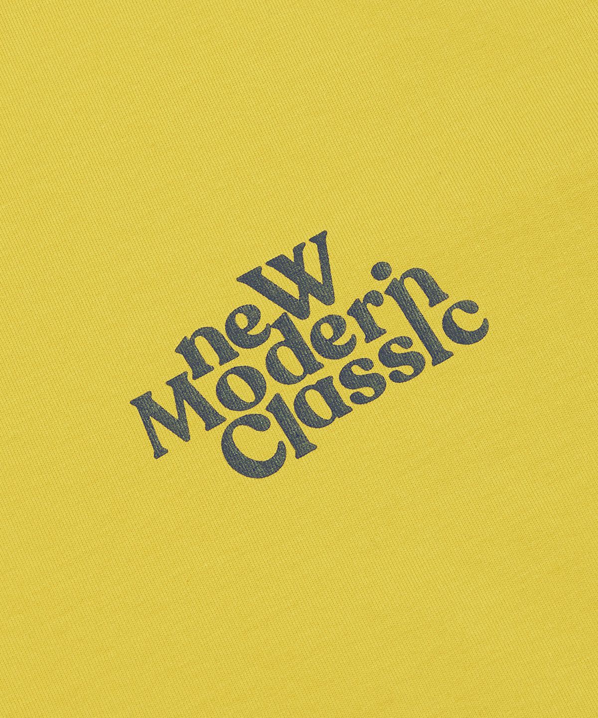더블유엠씨(WMC) 뉴 모던 클래식 티셔츠_YELLOW