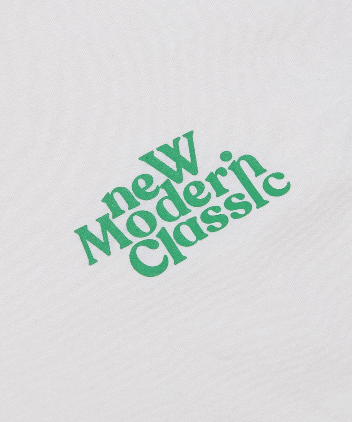 더블유엠씨(WMC) 뉴 모던 클래식 티셔츠_WHITE