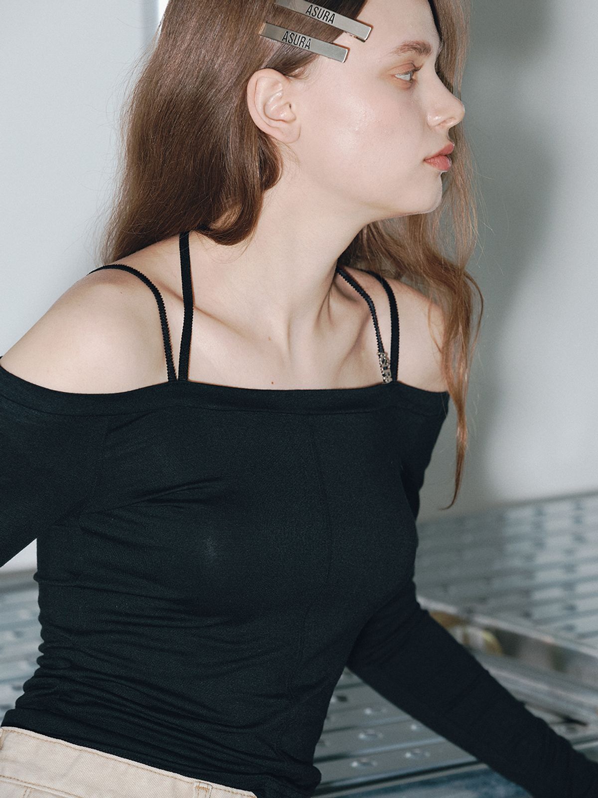 아수라(ASURA) 스퀘어 실버 핀 (2COLORS)