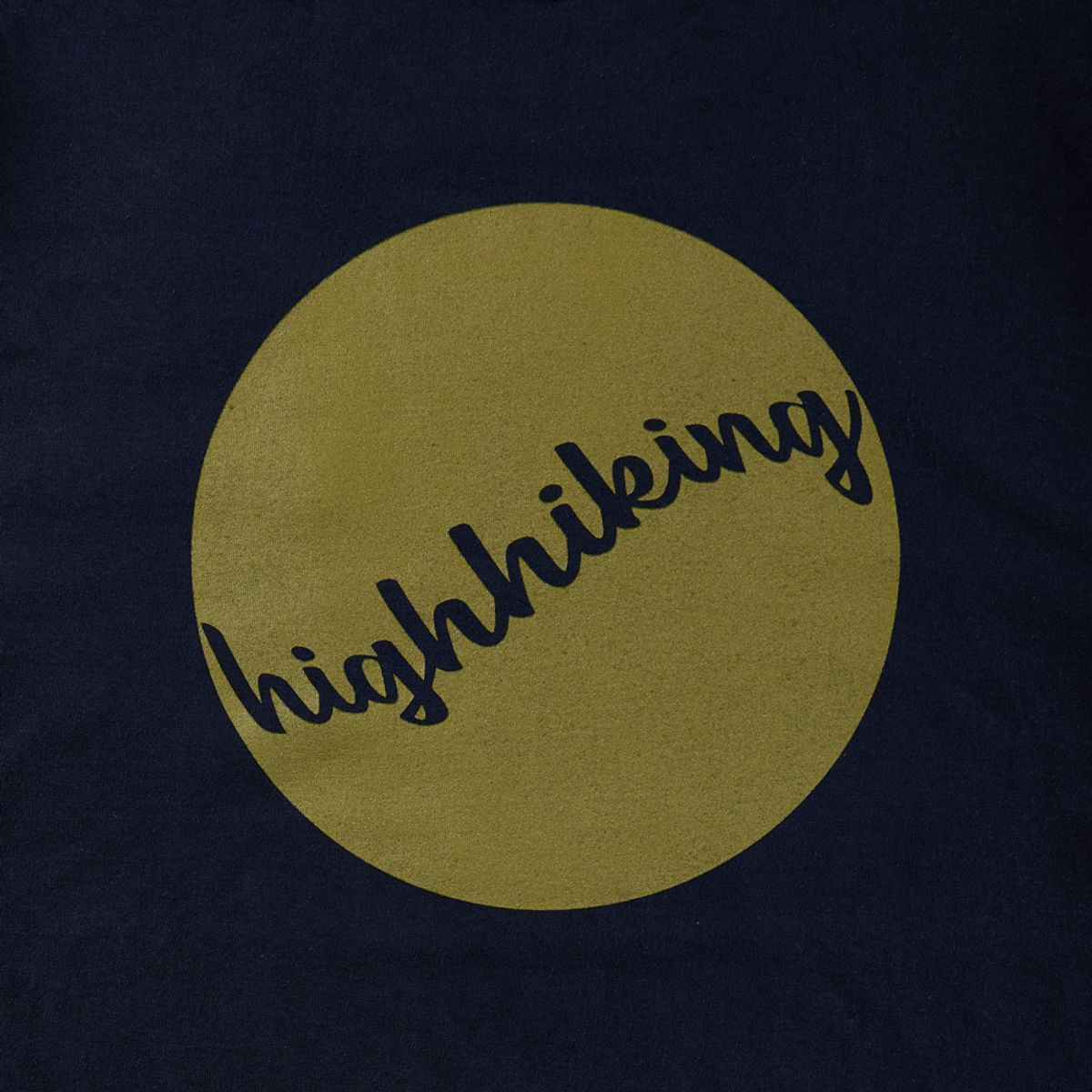 하이하이킹(HIGHHIKING) HH 포켓 롱 슬리브 티셔츠 (남색/국방색)