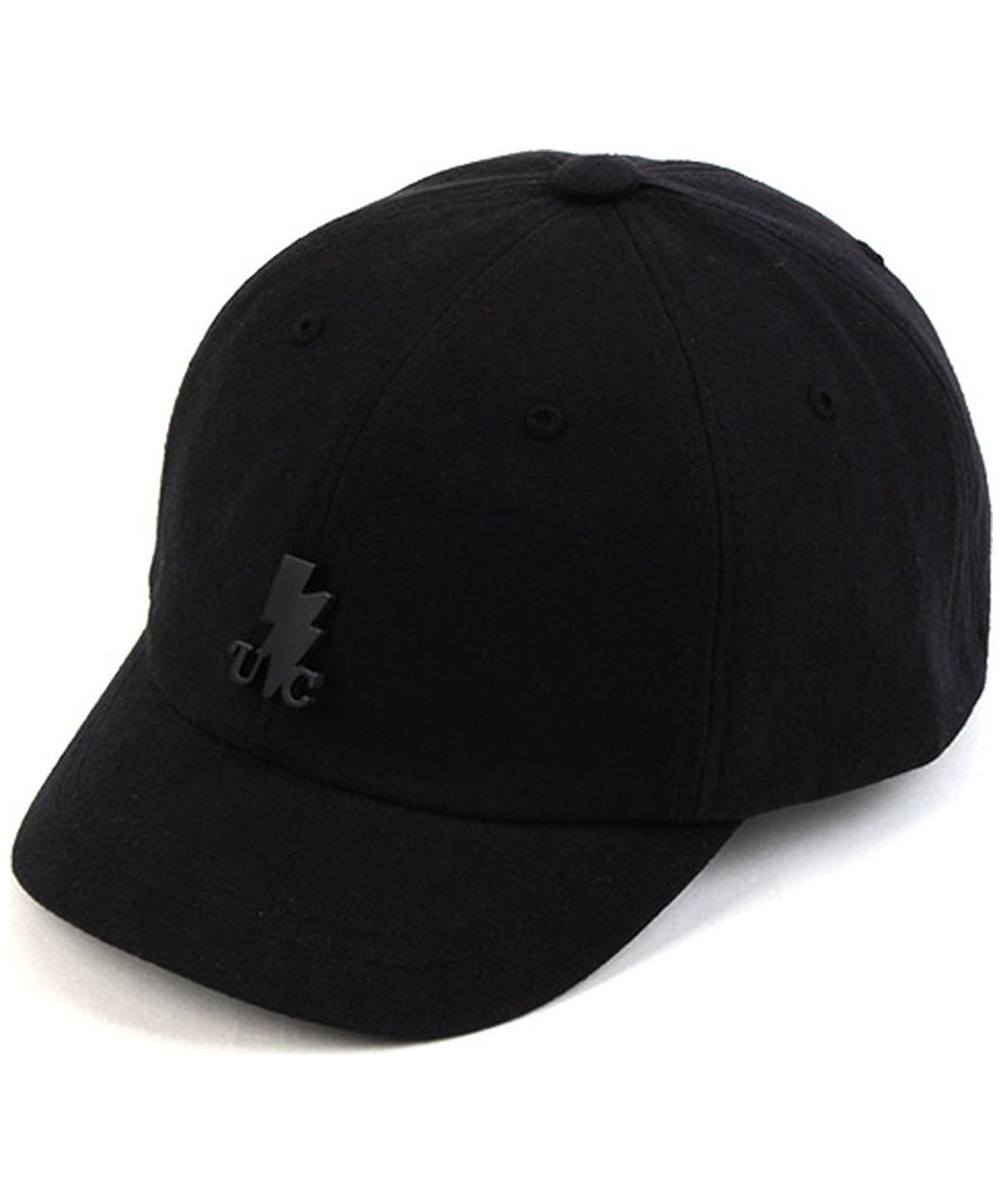 유니버셜 케미스트리(UNIVERSAL CHEMISTRY) Black Short Brim Ballcap 숏챙캡