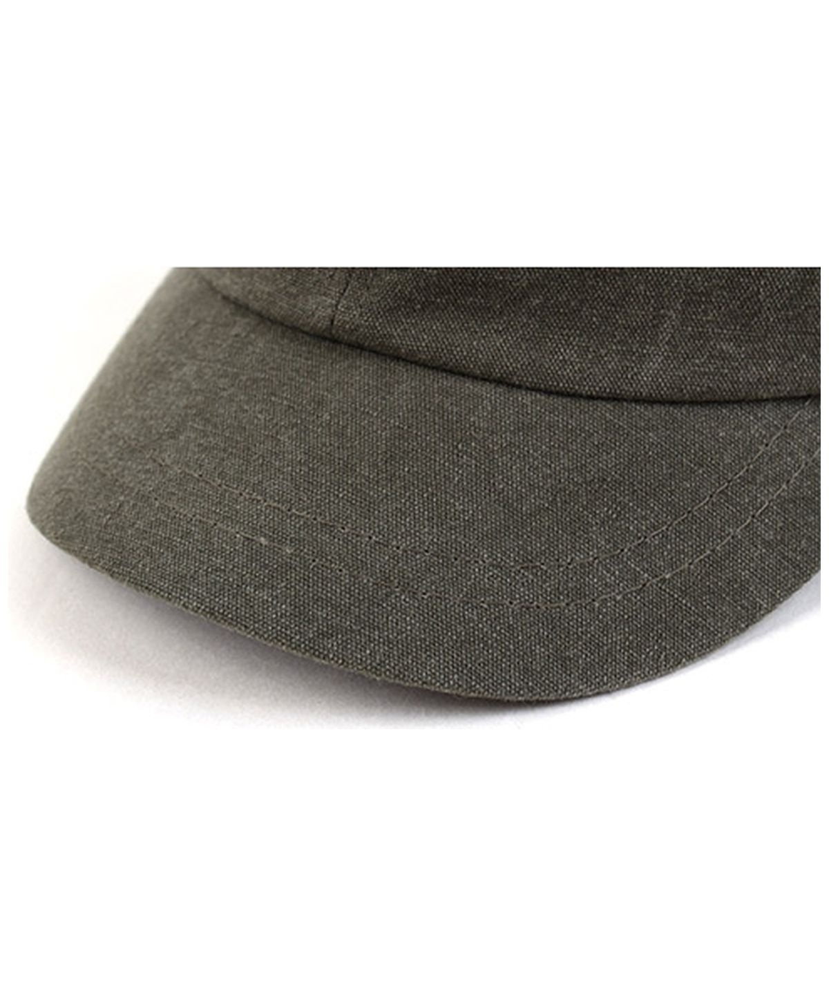 유니버셜 케미스트리(UNIVERSAL CHEMISTRY) Khaki Short Brim Ballcap 숏챙캡