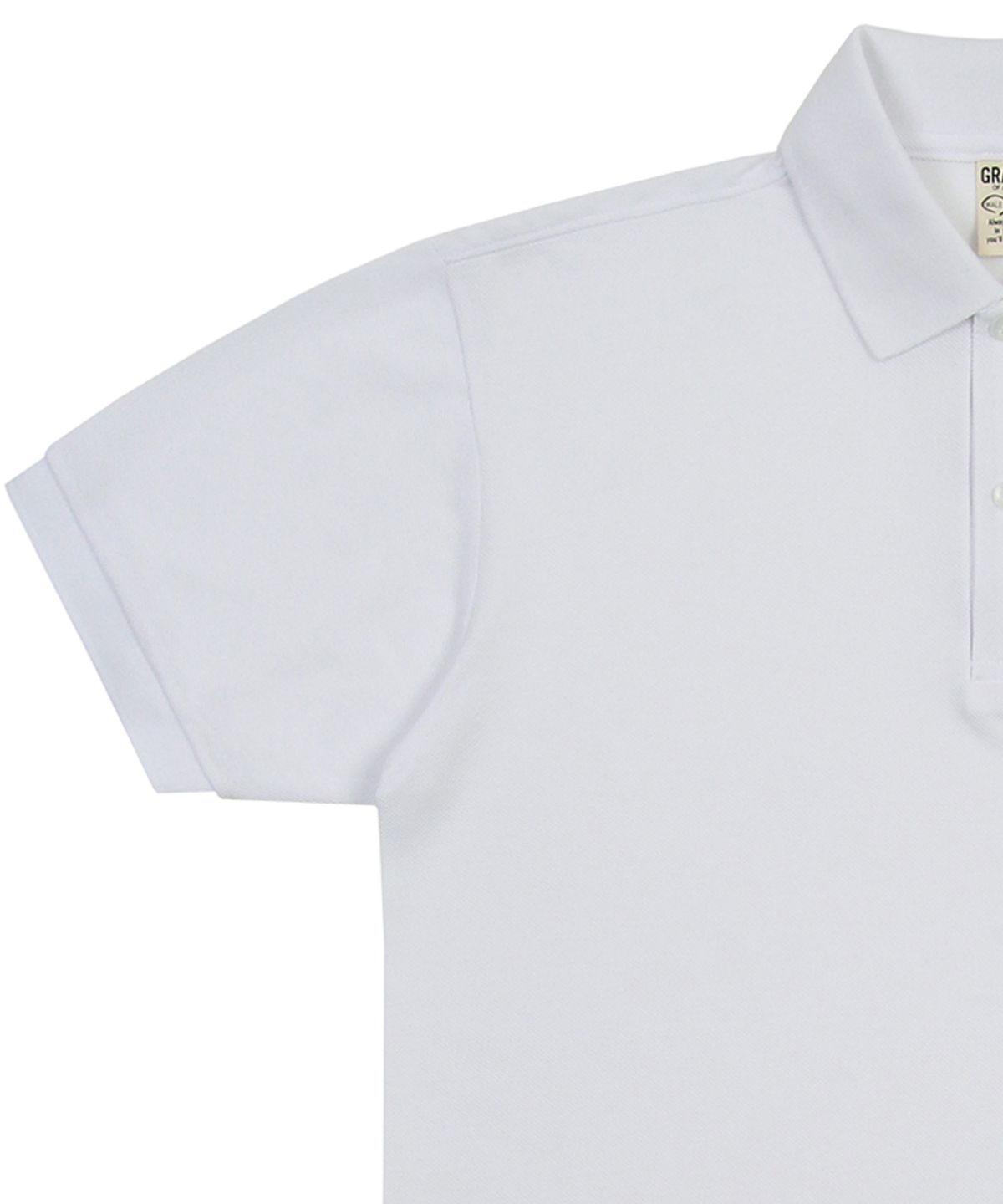 그레이버(GRAVER) [UNISEX]블루 비니 도그 자수 스트리버 피케 반팔티셔츠_화이트