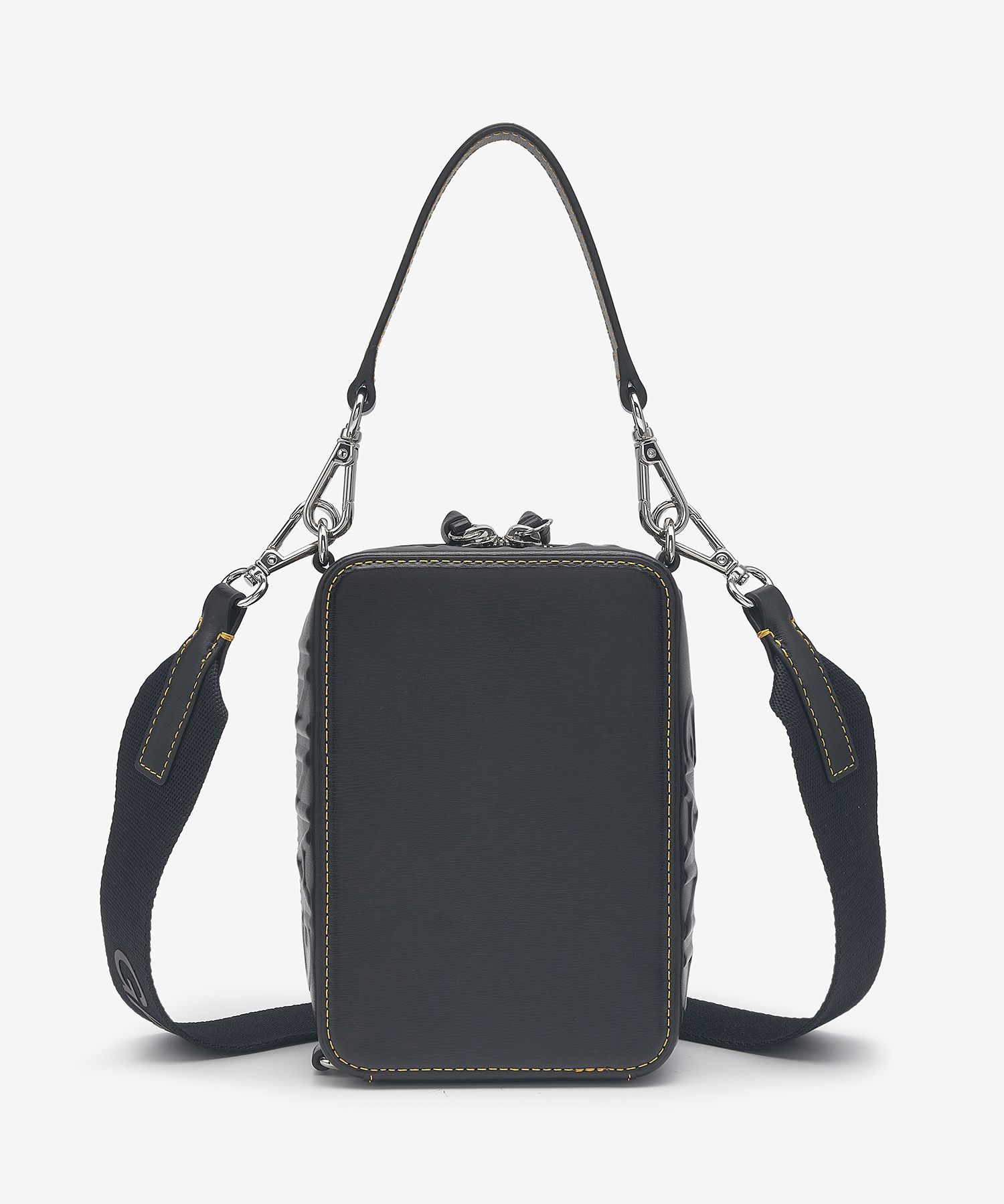 ■Ganni■ Mini Banner Logo Emboss Shoulder Bag Black A460509 MUSINSA | GANNI Mini Banner Logo Embossed Shoulder Bag