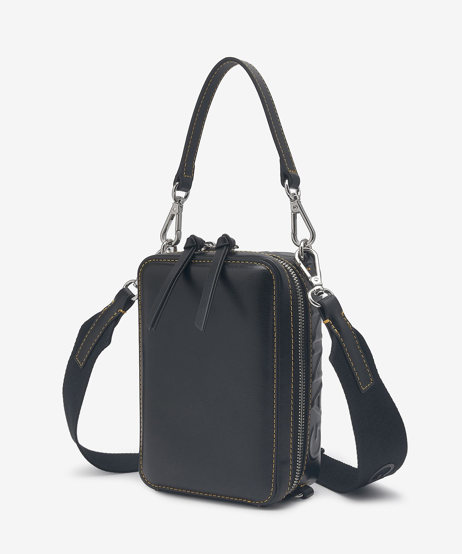 【GANNI】Mini Banner Logo Emboss Shoulder Bag/全国送料込み MUSINSA | GANNI Mini Banner Logo Embossed Shoulder Bag