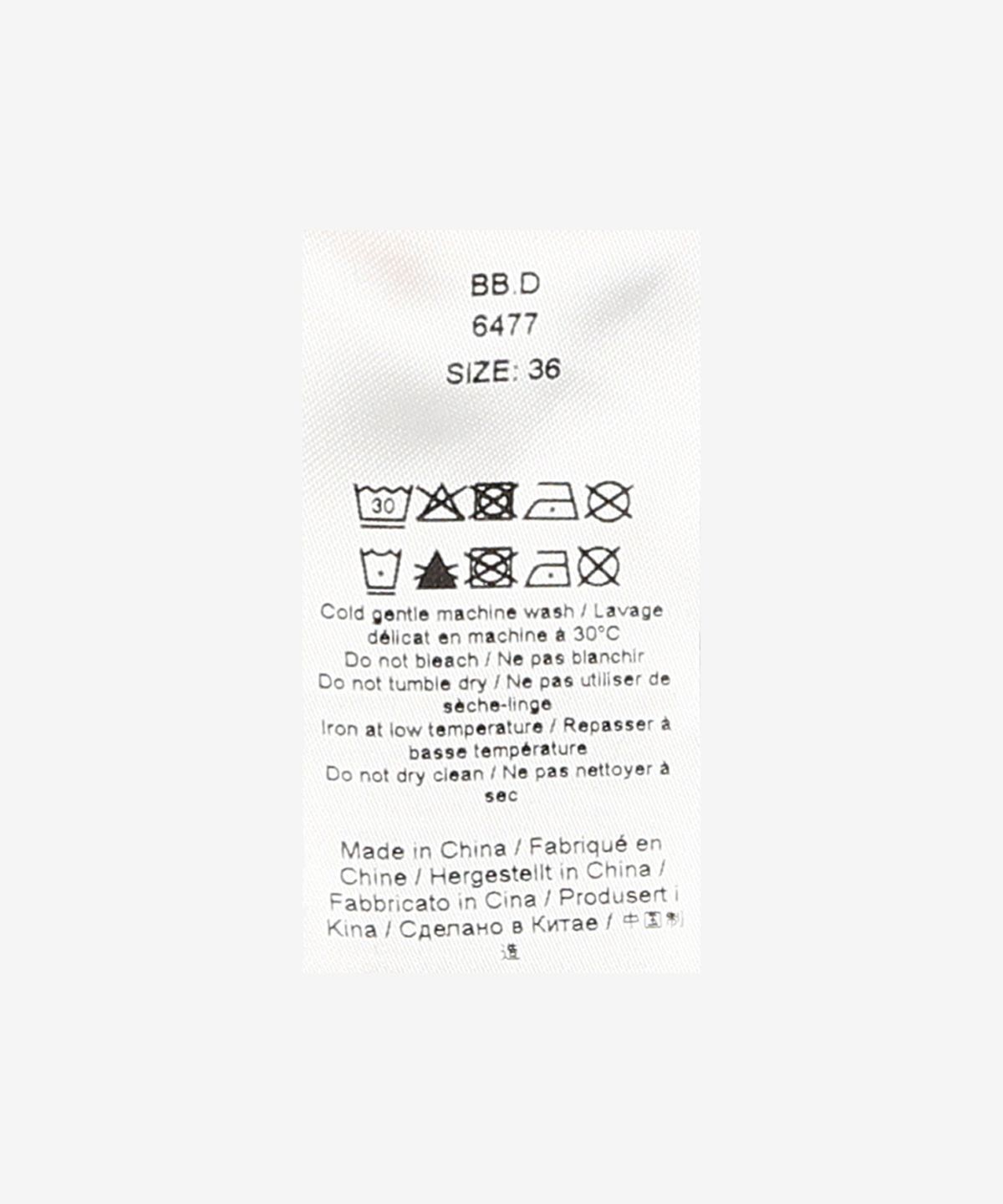 가니(GANNI) 미니 플라워 프린팅 브이넥 원피스 - 블랙 / F7475099