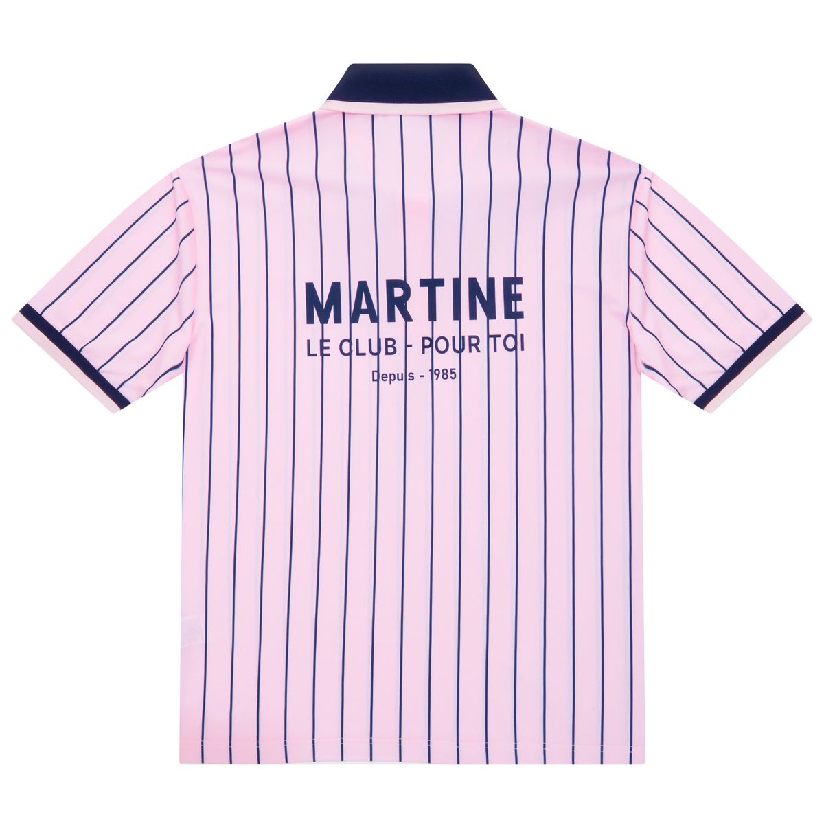 마틴골프(MARTINE GOLF) Stripe Polo Shirts_Pink (Men)